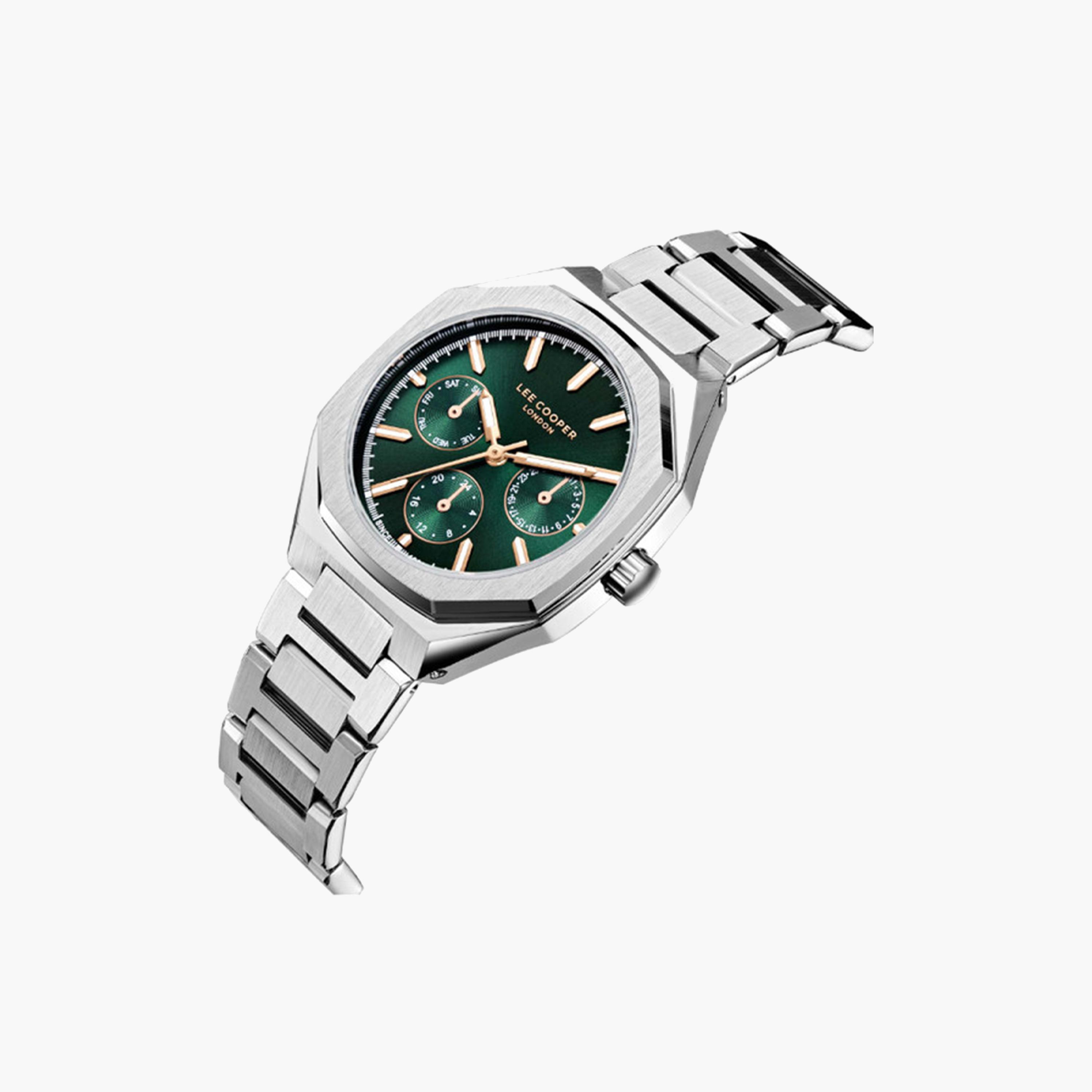 لي كوبر- ساعة كرونوغراف للنساء 34 ملم بسوار معدني فضي | LC08046.370-women-watchesandjewellery-watches-image-2