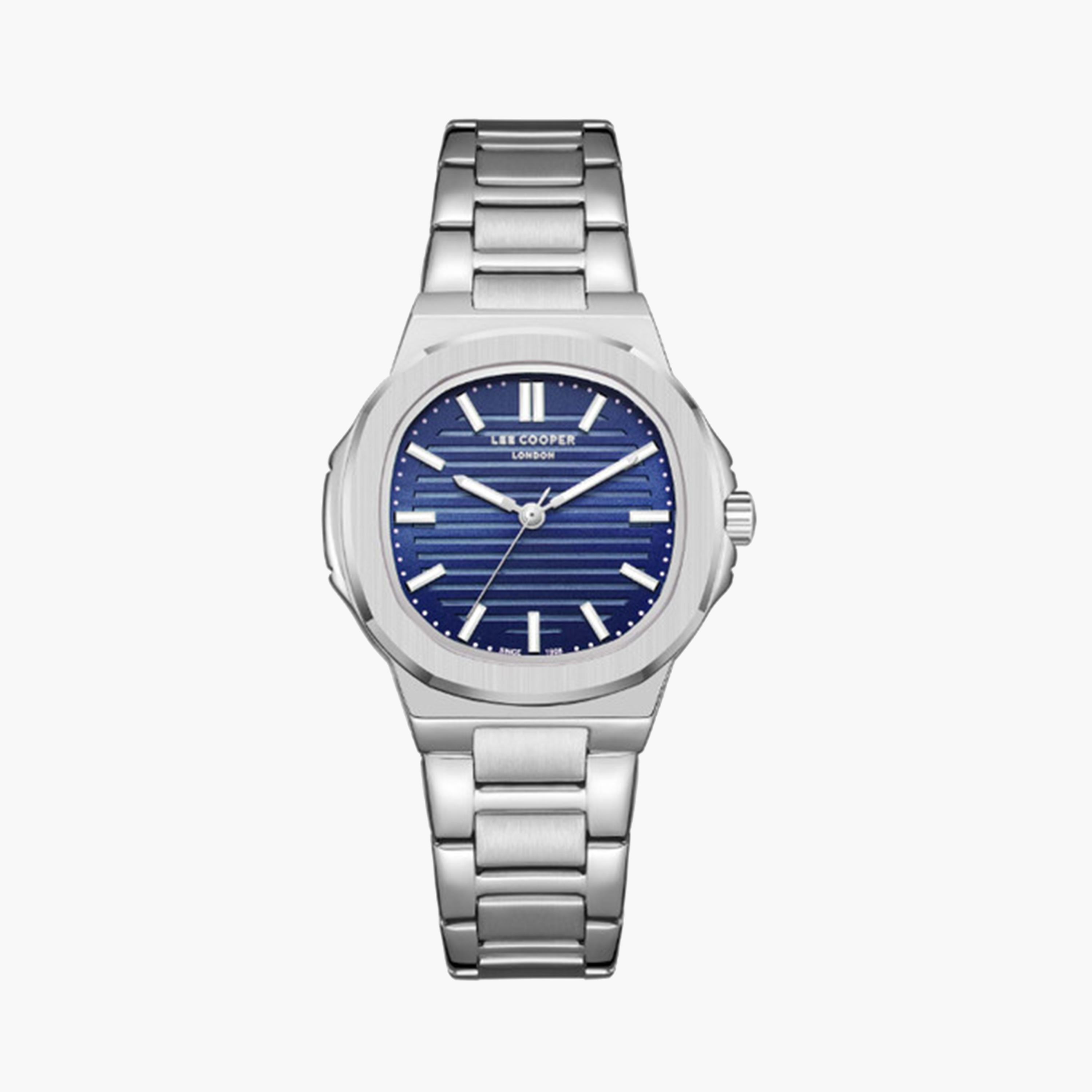 Lee Cooper Women's 38 MM Silver Analog Mesh Strap Watch | LC08017.390-women-watchesandjewellery-watches-image-1