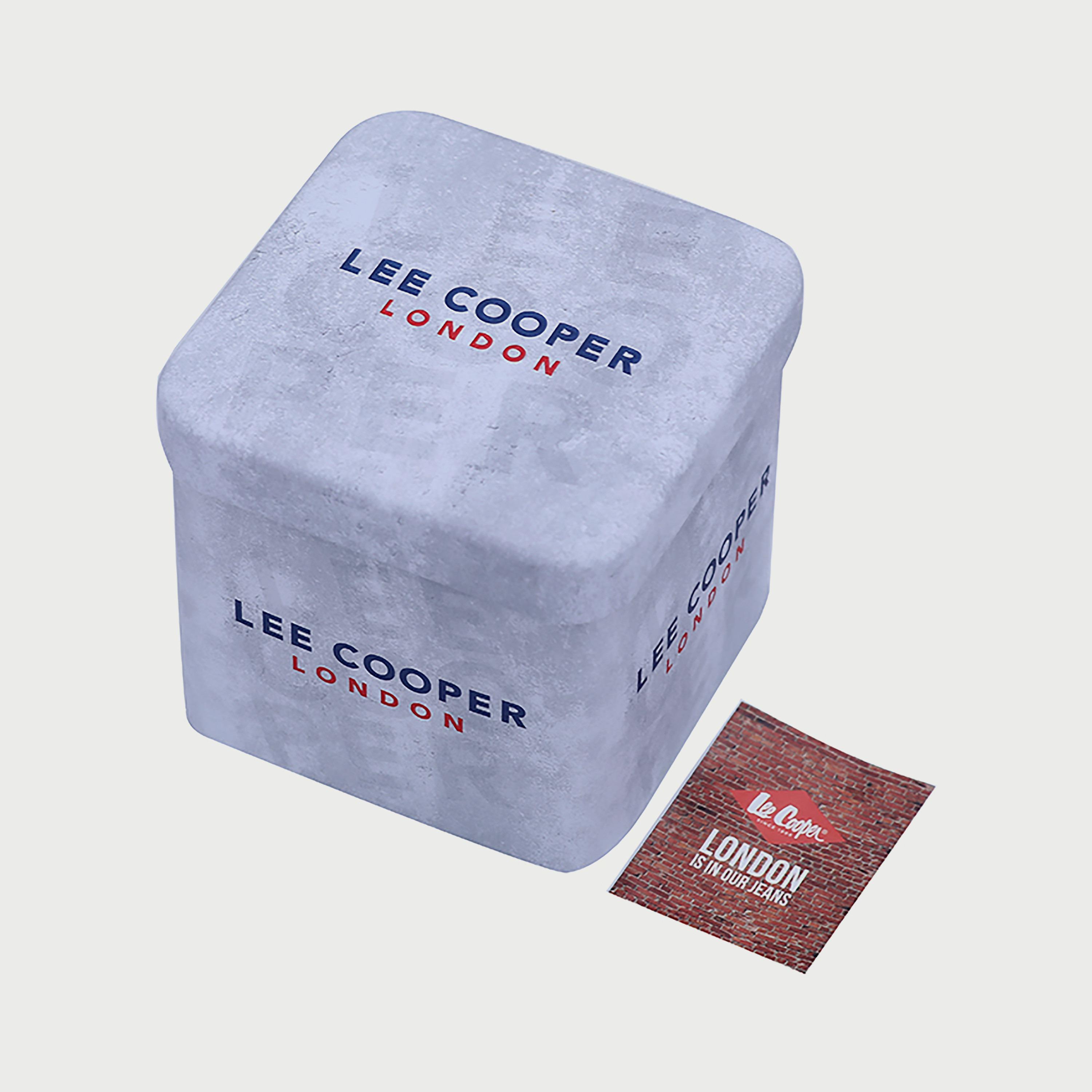 لي كوبر- ساعة كرونوغراف للرجال بسوار سيليكون باللون الأزرق 39 ملم | LC08065.399-men-watchesandjewellery-watches-image-1