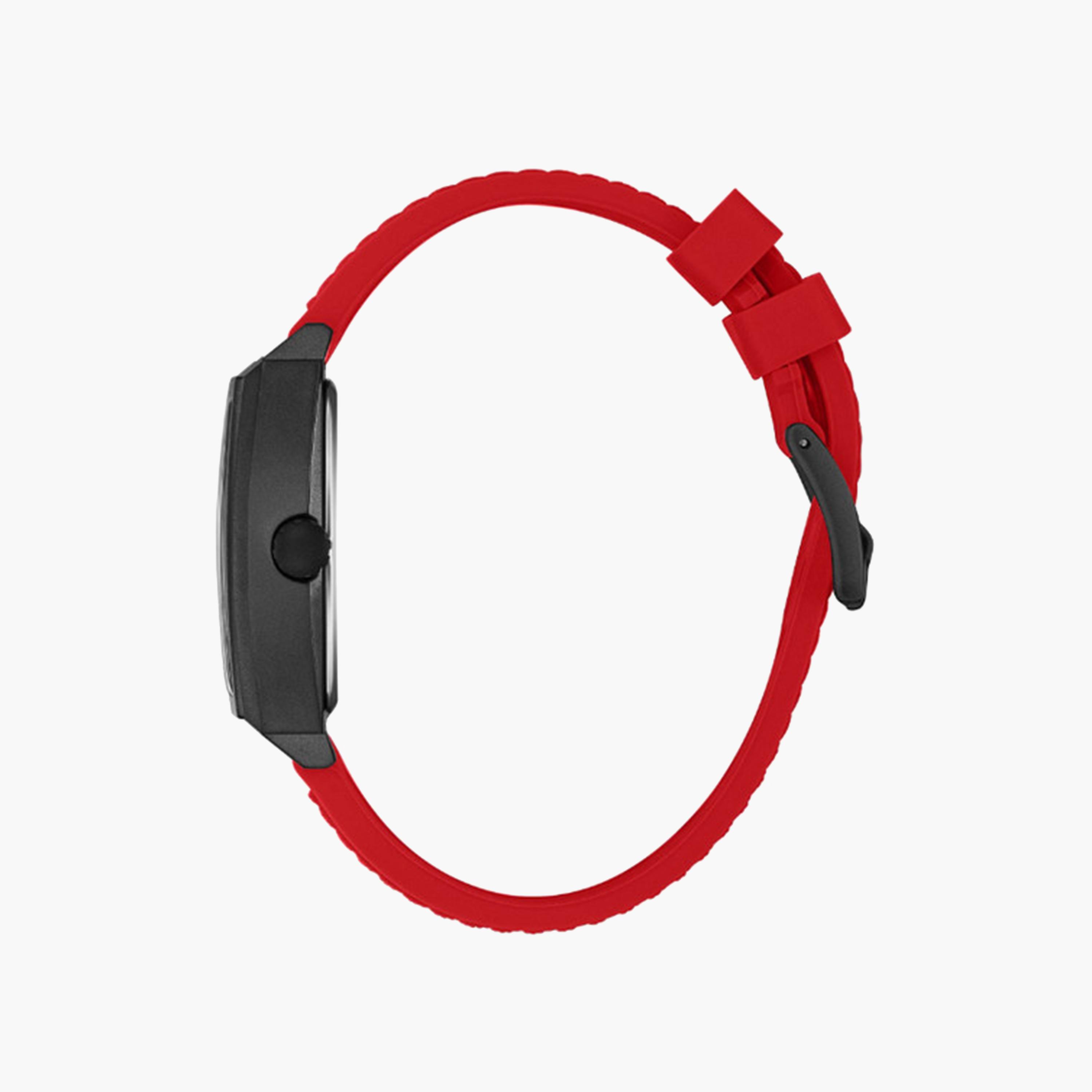 Lee Cooper Men's 39 MM Red Chronograph Silicone Strap Watch | LC08065.688-men-watchesandjewellery-watches-image-3