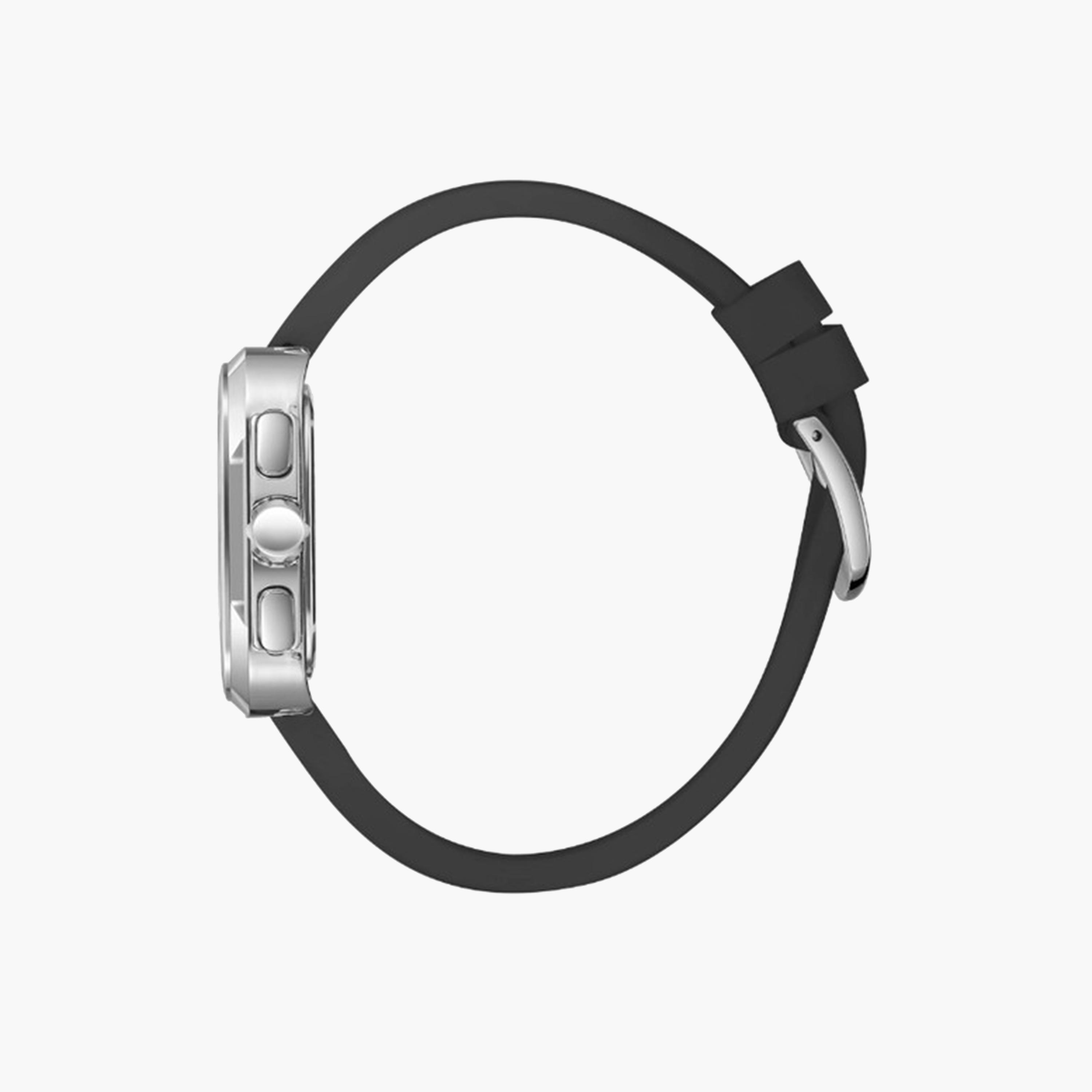 لي كوبر- ساعة كرونوغراف للرجال 40 مم سوداء بحزام سيليكون | LC08012.361-men-watchesandjewellery-watches-image-3