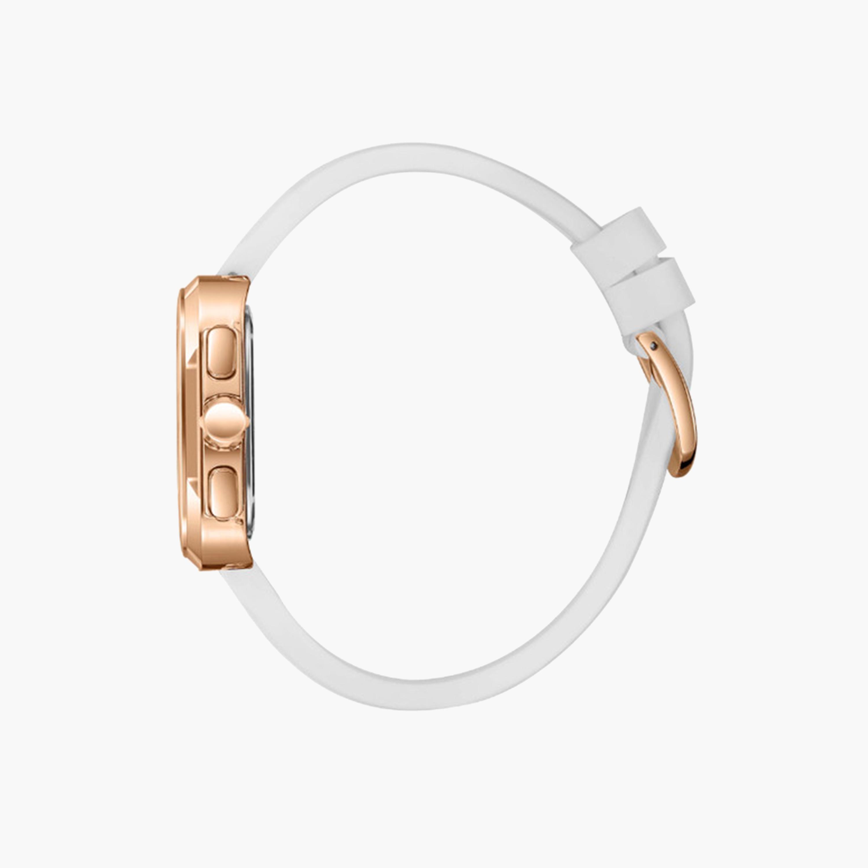 لي كوبر- ساعة كرونوغراف للرجال 40 مم بيضاء بحزام سيليكون | LC08012.453-men-watchesandjewellery-watches-image-3