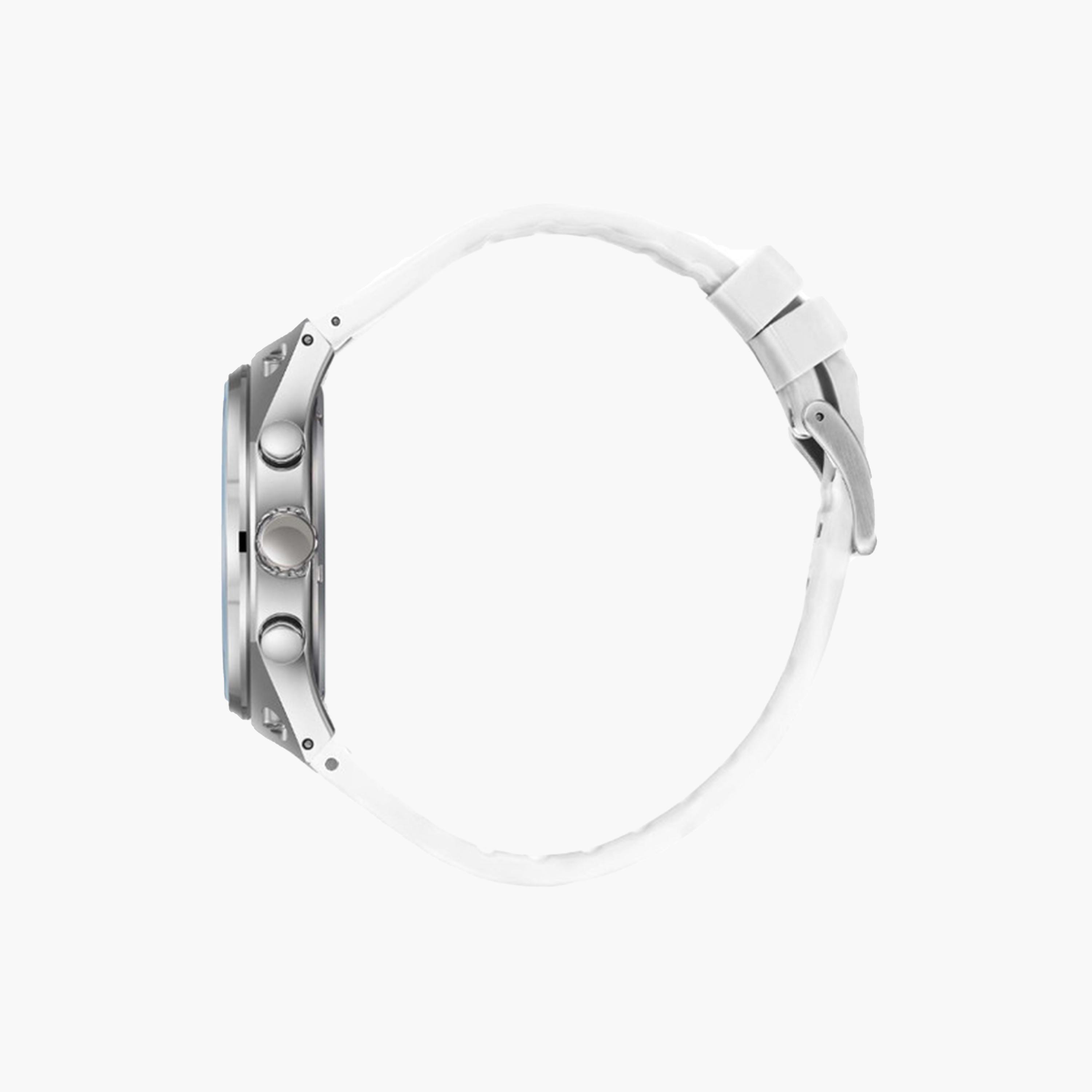 Lee Cooper Men's 45 MM White Chronograph Leather Strap Watch | LC08063.333-men-watchesandjewellery-watches-image-3