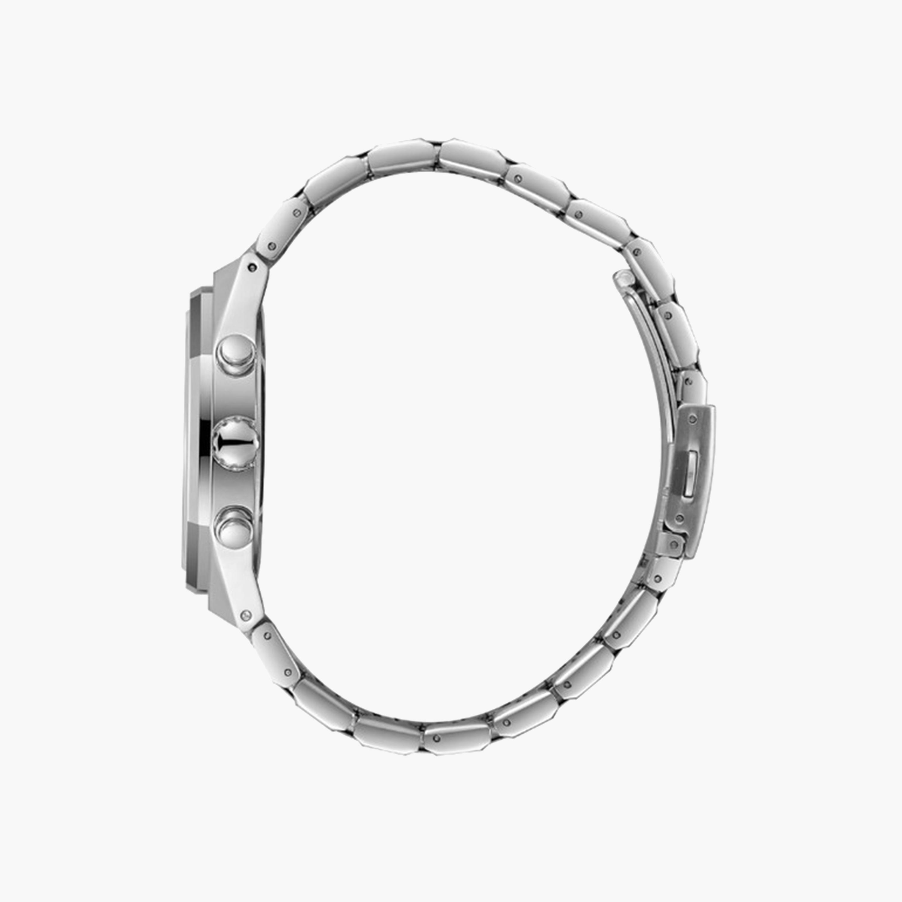 Lee Cooper Men's 43 MM Silver Chronograph Metal Strap Watch | LC08045.330-men-watchesandjewellery-watches-image-3