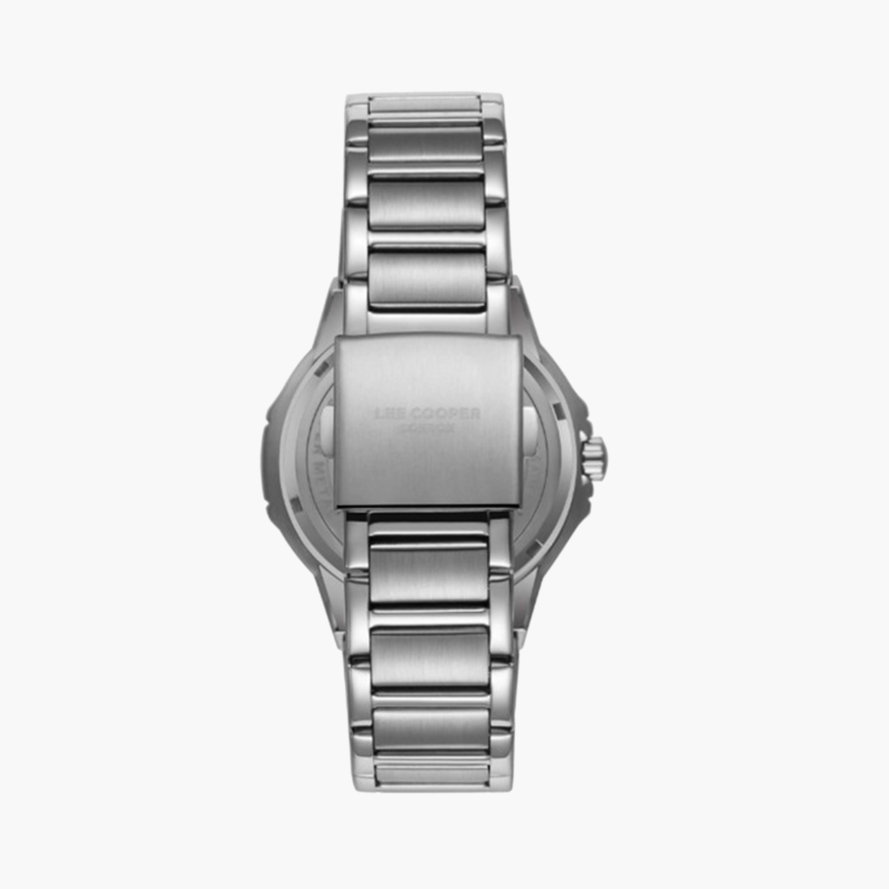 Lee Cooper Men's 45 MM Silver Analog Metal Strap Watch | LC08016.230-men-watchesandjewellery-watches-image-4