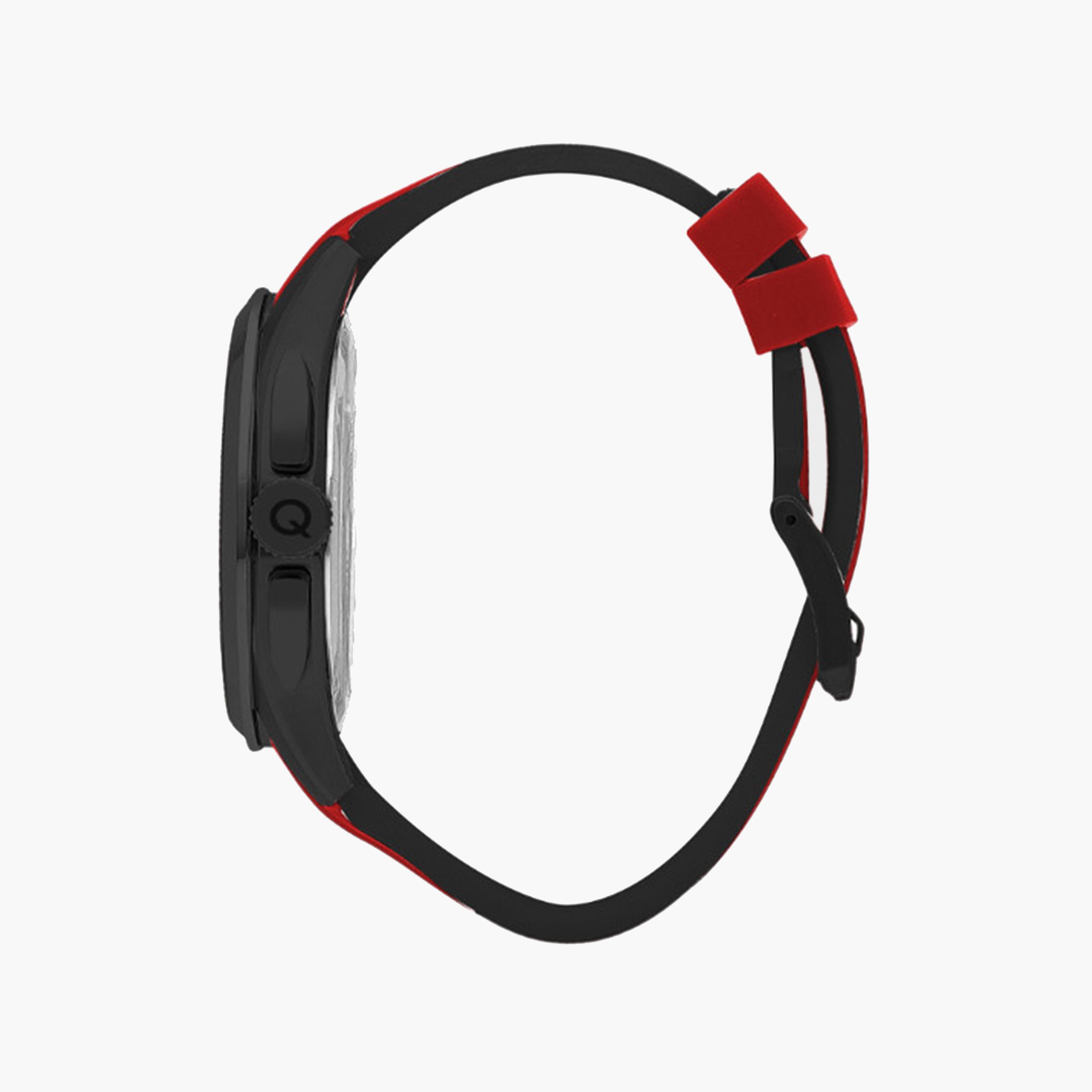 Quantum Men's 47 MM Red Chronograph Silicone Strap Watch | PWG1076.658-men-watchesandjewellery-watches-image-2