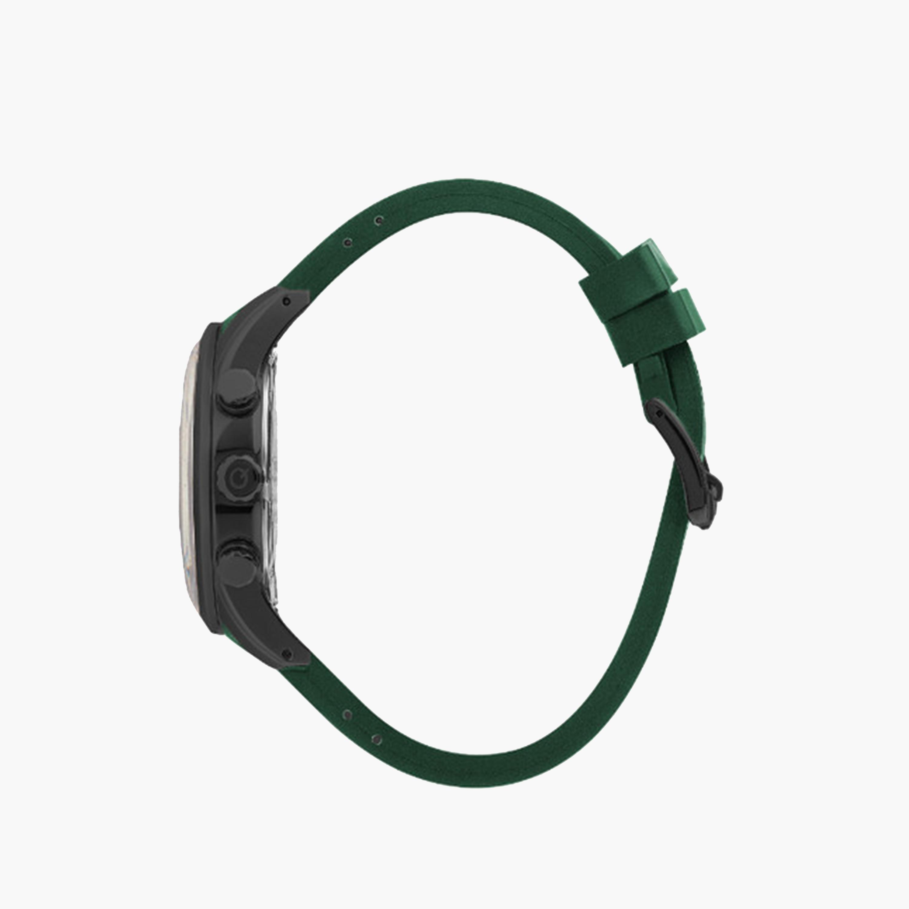 Quantum Men's 47 MM Green Chronograph Silicone Strap Watch | ADG678.675-men-watchesandjewellery-watches-image-2