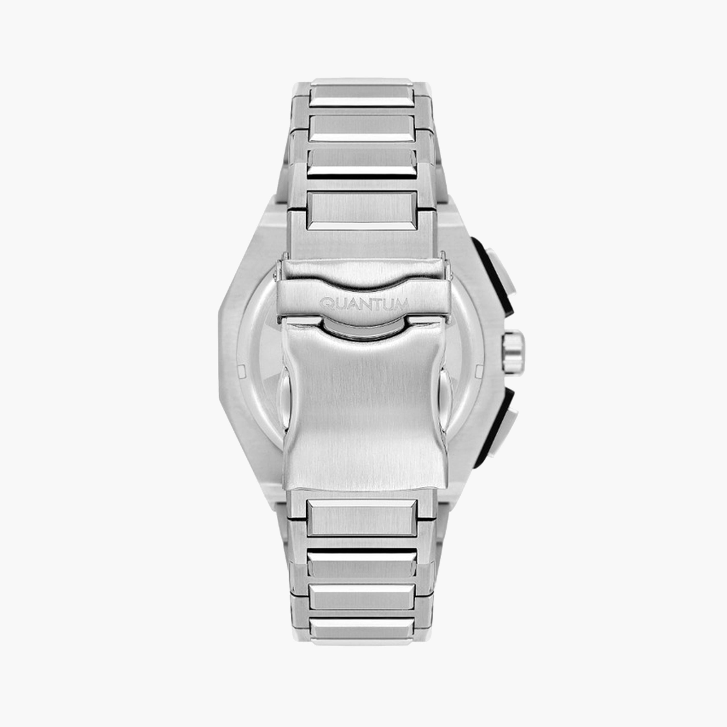 كوانتوم- ساعة كرونوغراف للرجال 47 ملم زرقاء بحزام سيليكون | PWG1079.300-men-watchesandjewellery-watches-image-3