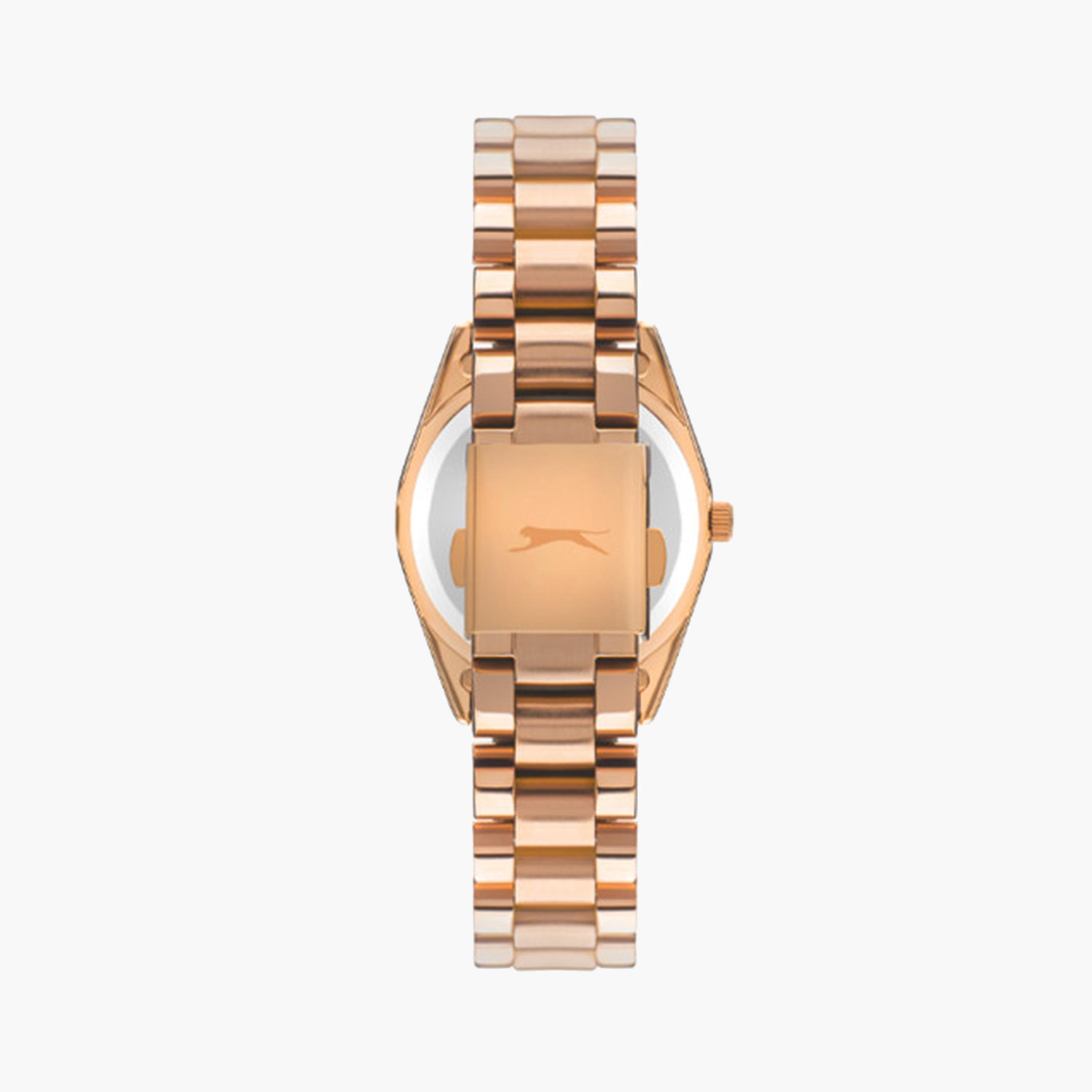 سلازنجر- ساعة كرونوغراف للنساء 36 مم بحزام معدني من الذهب الوردي | SL.9.2063.4.02-women-watchesandjewellery-watches-image-3
