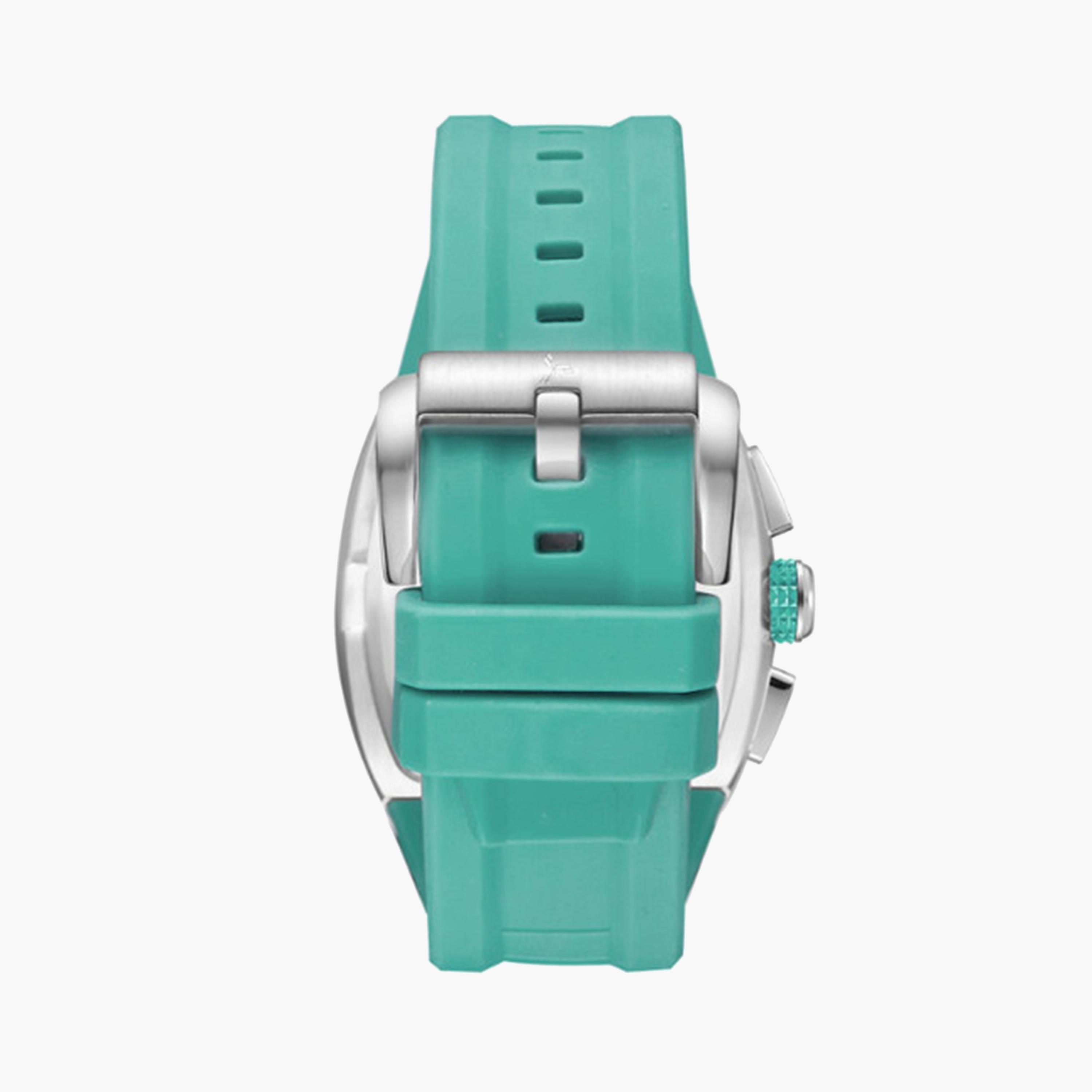 Tornado Men's 43 MM Green Chronograph Silicone Strap Watch | T23105-SSHB-men-watchesandjewellery-watches-image-3