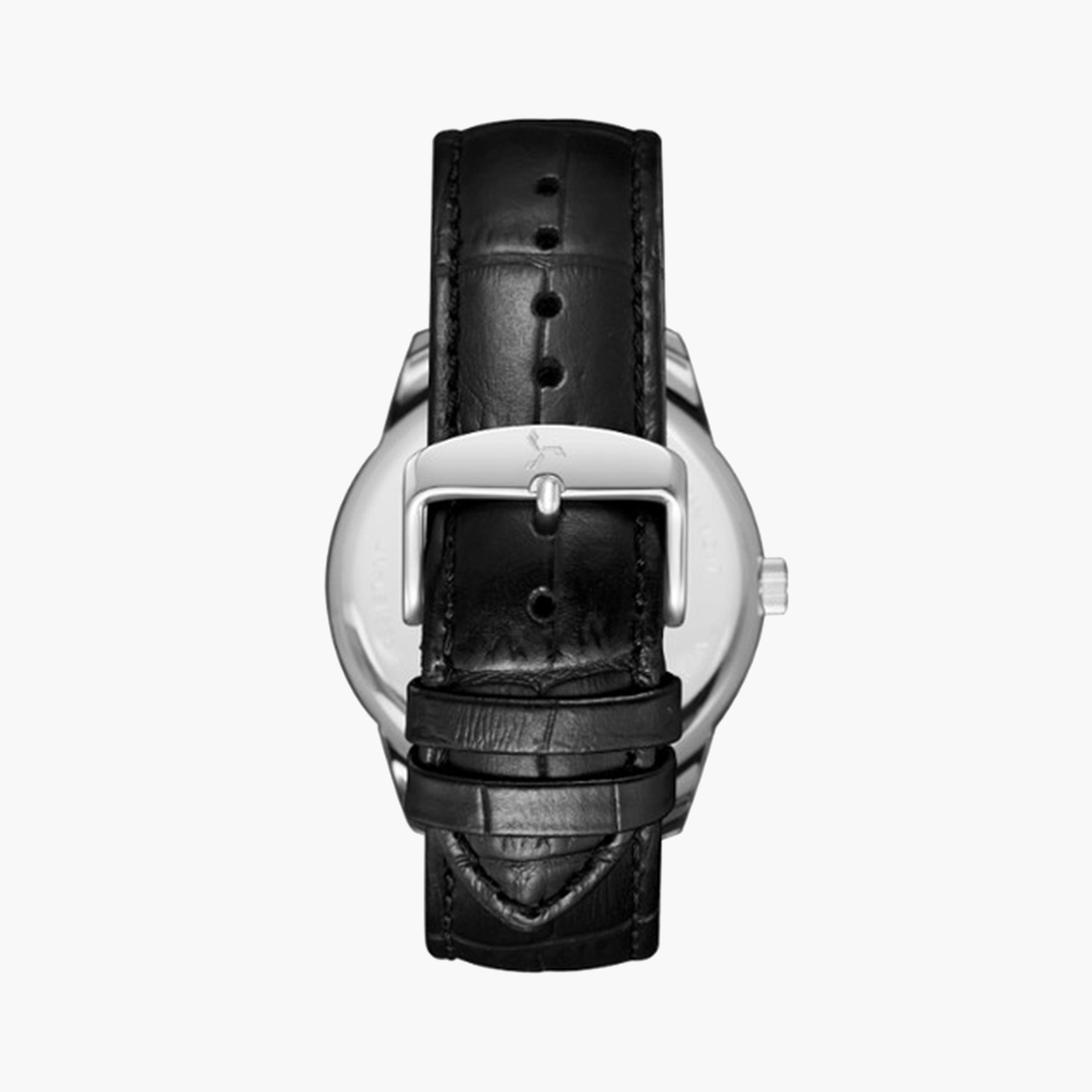 Tornado Men's 43 MM Black Analog Stainless Steel Strap Watch | T24007-SLBW-men-watchesandjewellery-watches-image-3
