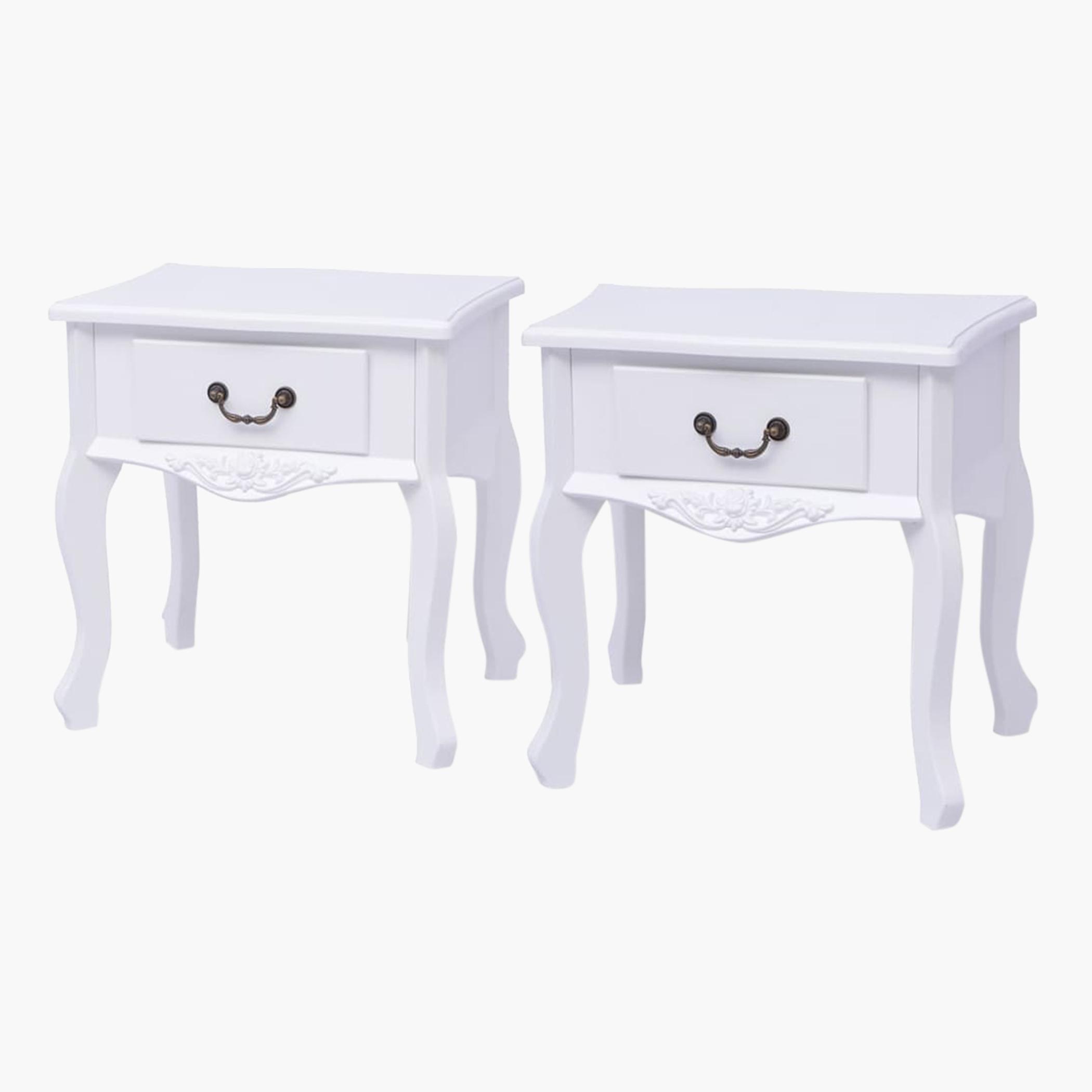 VidaXL Nightstand - Set of 2