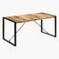 VidaXL 6-Seater Wooden Top Dining Table-InfluencerCodes_Ramadan26_All_20012026-image-1