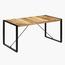 VidaXL 6-Seater Wooden Top Dining Table-InfluencerCodes_Ramadan26_All_20012026-image-2