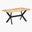 VidaXL 6-Seater Wooden Top Dining Table-InfluencerCodes_Ramadan26_All_20012026-image-1