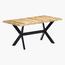 VidaXL 6-Seater Wooden Top Dining Table-InfluencerCodes_Ramadan26_All_20012026-image-10