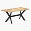 VidaXL 6-Seater Wooden Top Dining Table-InfluencerCodes_Ramadan26_All_20012026-image-9