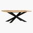 VidaXL 6-Seater Wooden Top Dining Table-InfluencerCodes_Ramadan26_All_20012026-image-1