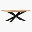 VidaXL 6-Seater Wooden Top Dining Table-InfluencerCodes_Ramadan26_All_20012026-image-5