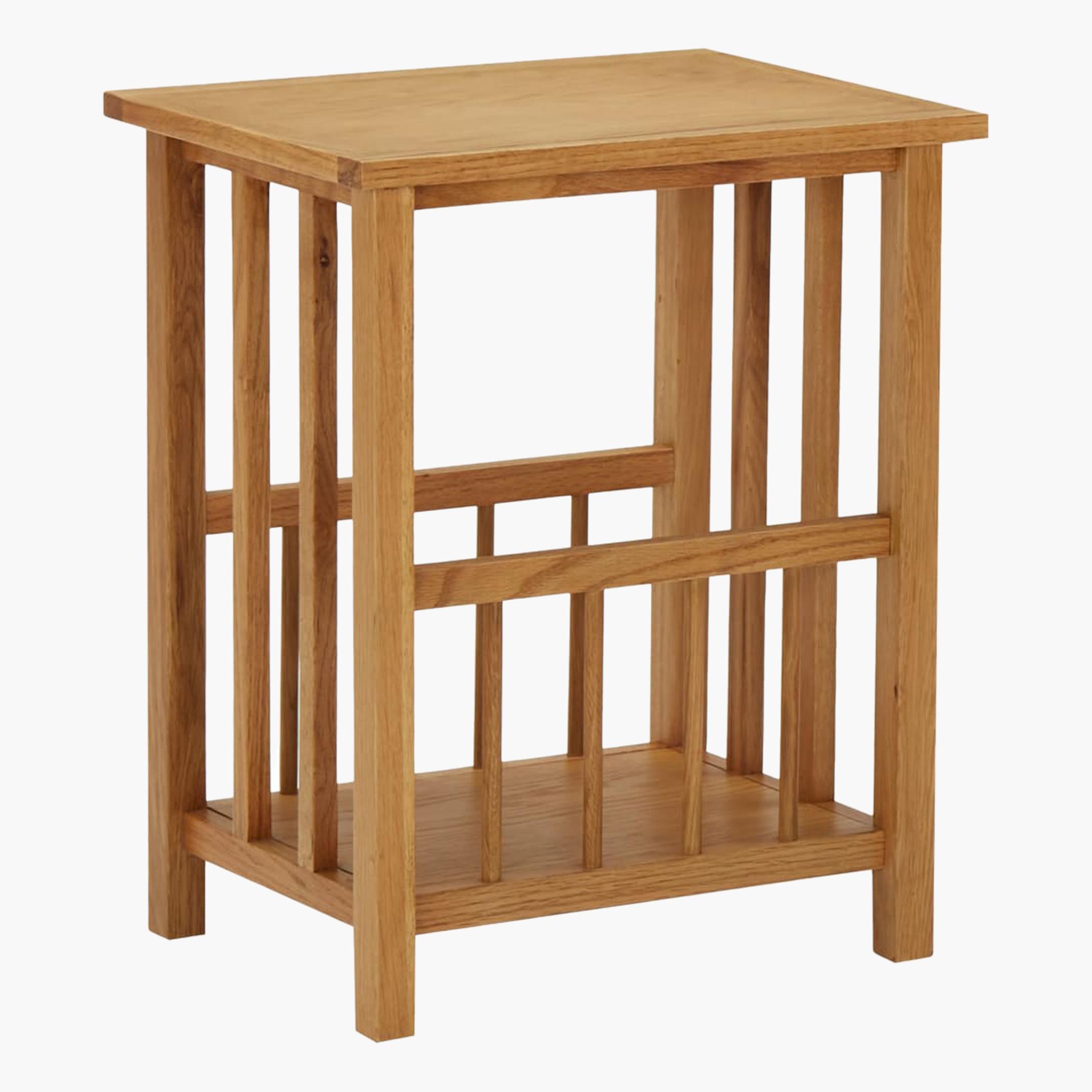 VidaXL Wooden Top Side Table