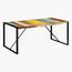 VidaXL 6-Seater Wooden Top Dining Table-InfluencerCodes_Ramadan26_All_20012026-image-5