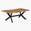 VidaXL 6-Seater Wooden Top Dining Table-InfluencerCodes_Ramadan26_All_20012026-image-2
