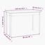 VidaXL 4-Seater Wooden Top Dining Table-InfluencerCodes_Ramadan26_All_20012026-image-6