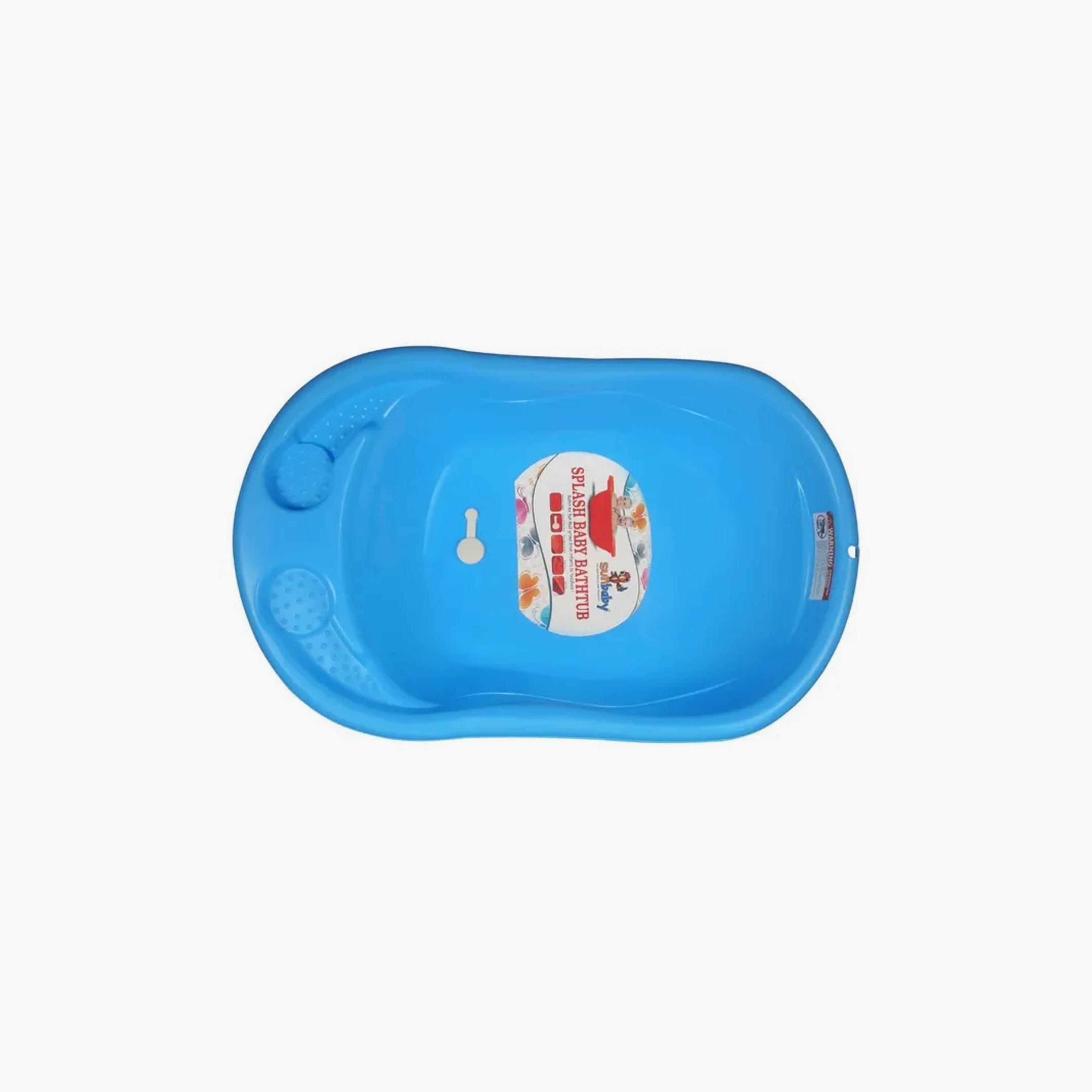 SunBaby Anti Slip Splash Bathtub with Temperature Indicator-baby-bathandcare-bathtubs-image-3