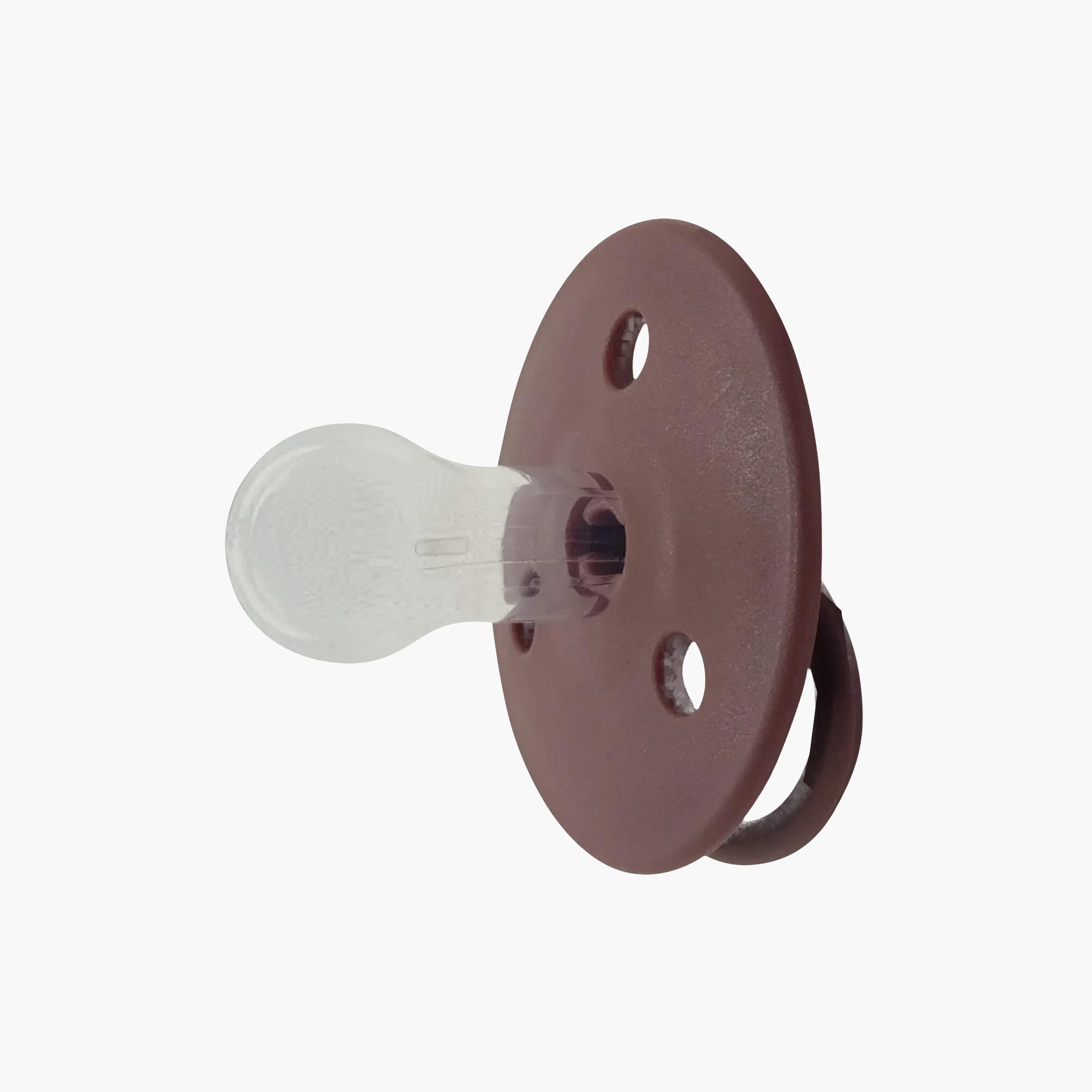 Mininor 2-Piece Rounded Silicone Pacifier - 0 Months-baby-feeding-pacifiers-image-2