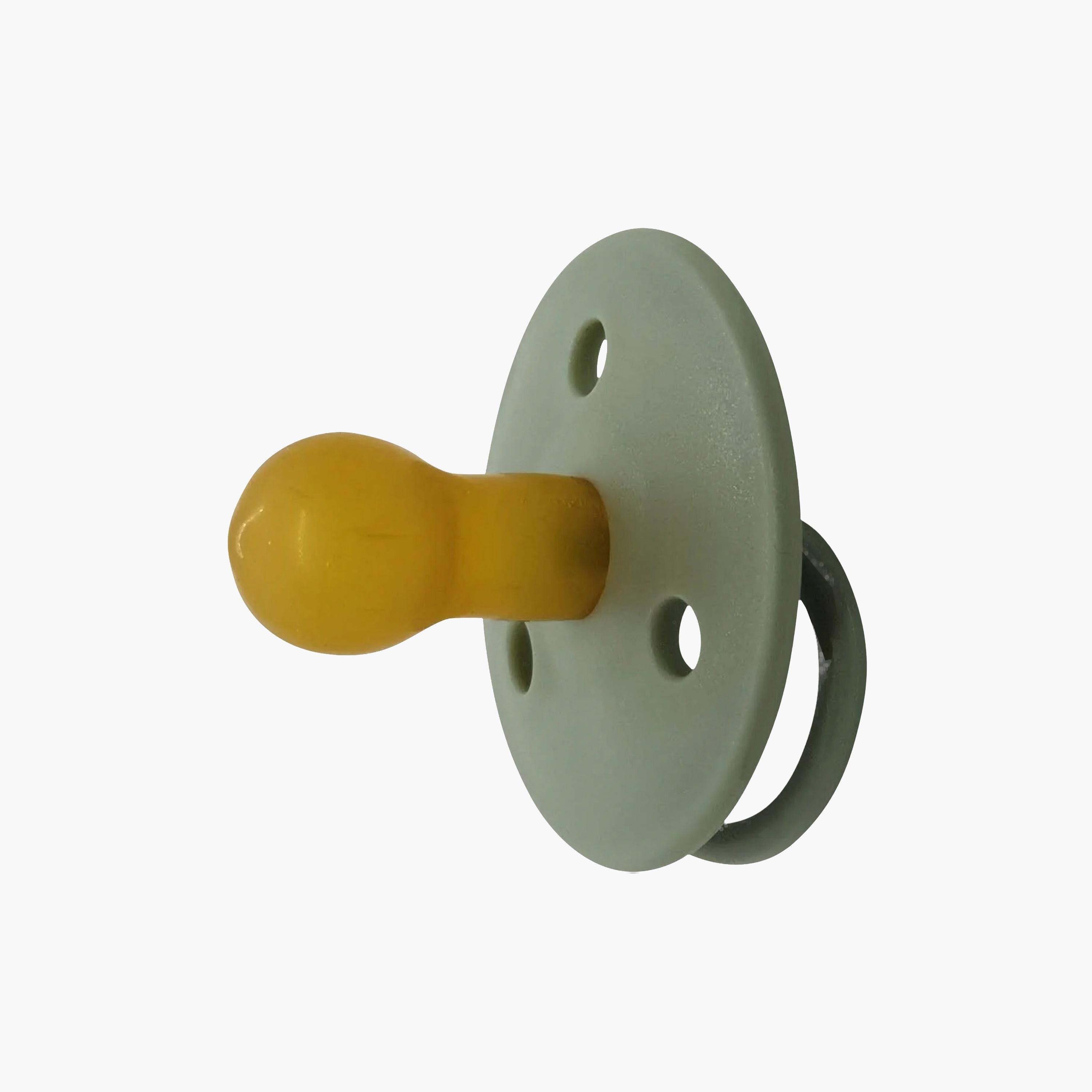 Mininor 2-Piece Rounded Latex Pacifier - 0 Months-baby-feeding-pacifiers-image-2
