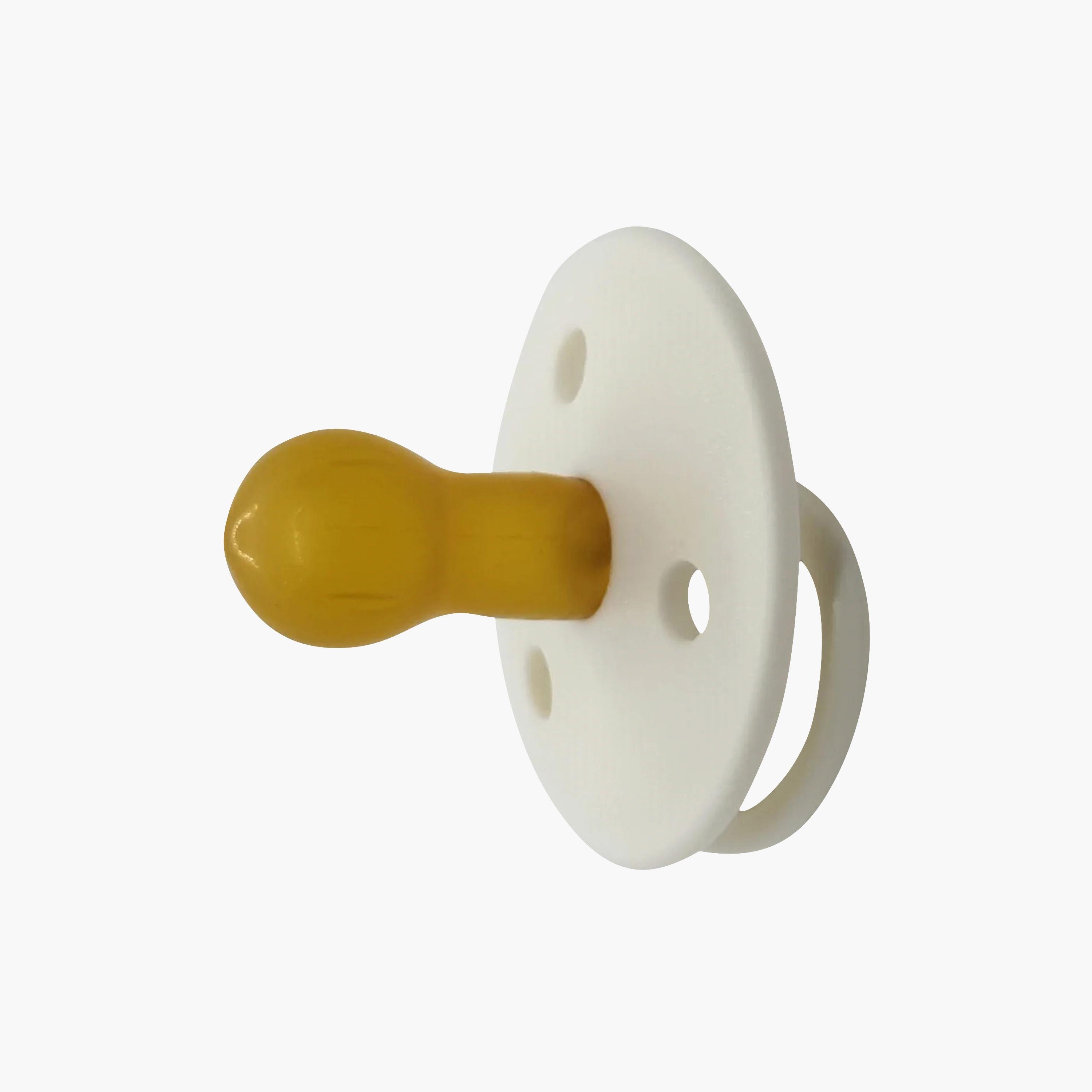 Mininor 2-Piece Rounded Latex Pacifier - 0 Months-baby-feeding-pacifiers-image-2