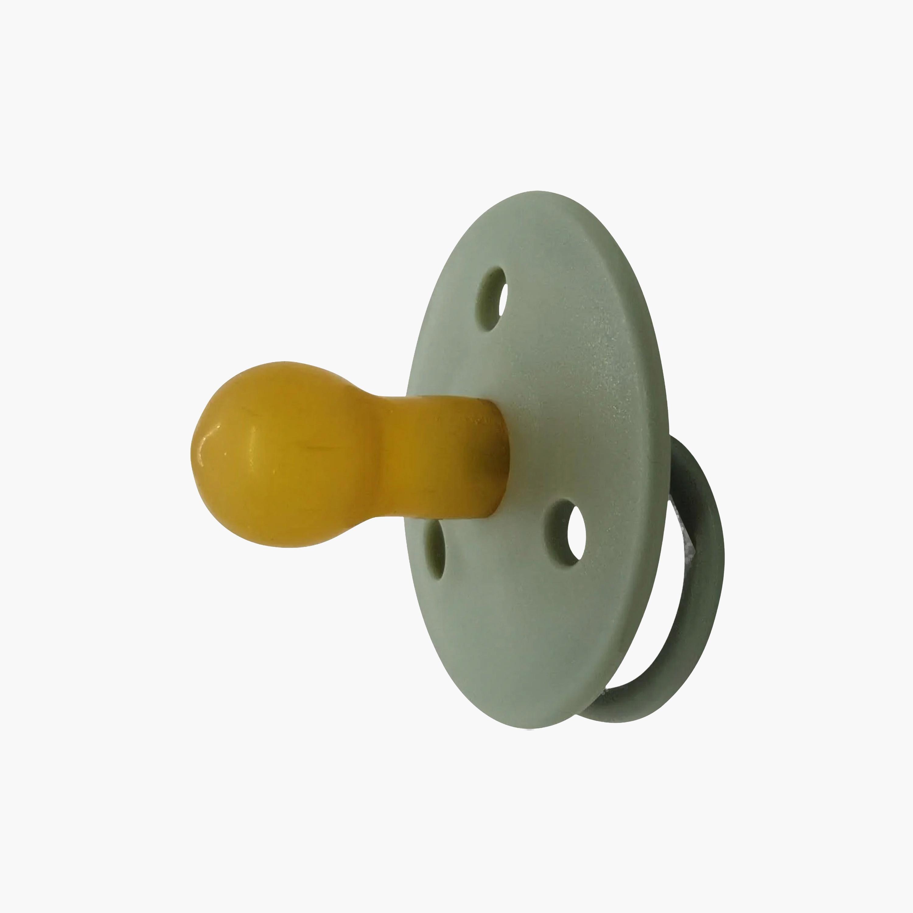 Mininor 2-Piece Rounded Latex Pacifier - 0 Months-baby-feeding-pacifiers-image-2