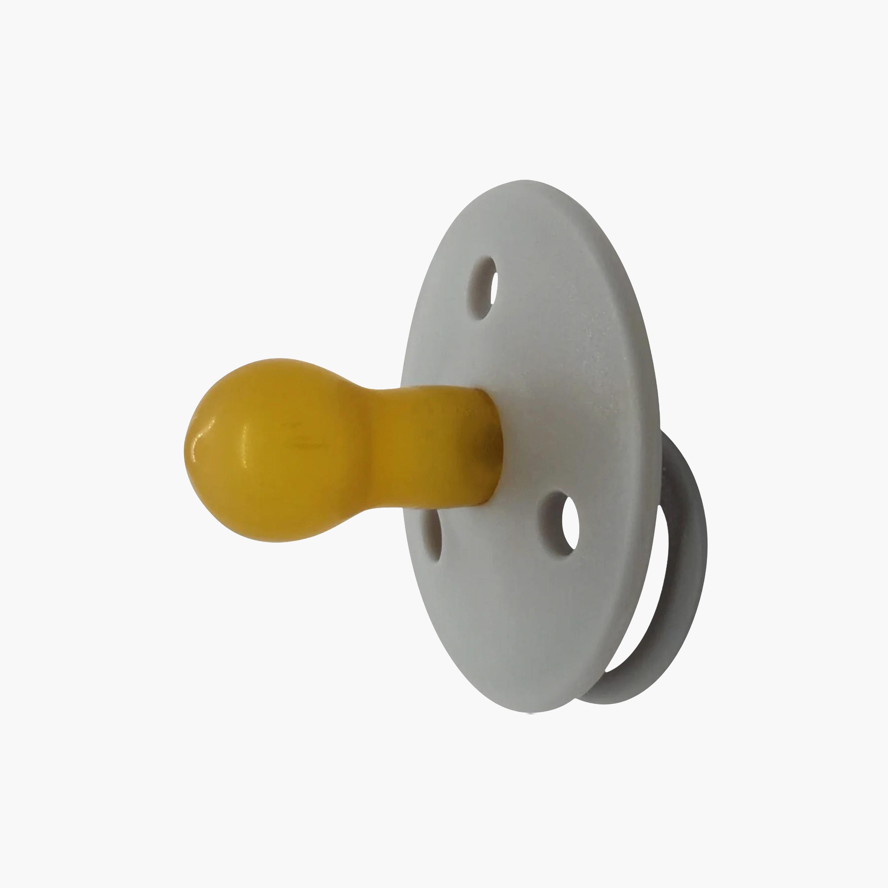 Mininor 2-Piece Rounded Latex Pacifier - 0 Months-baby-feeding-pacifiers-image-2
