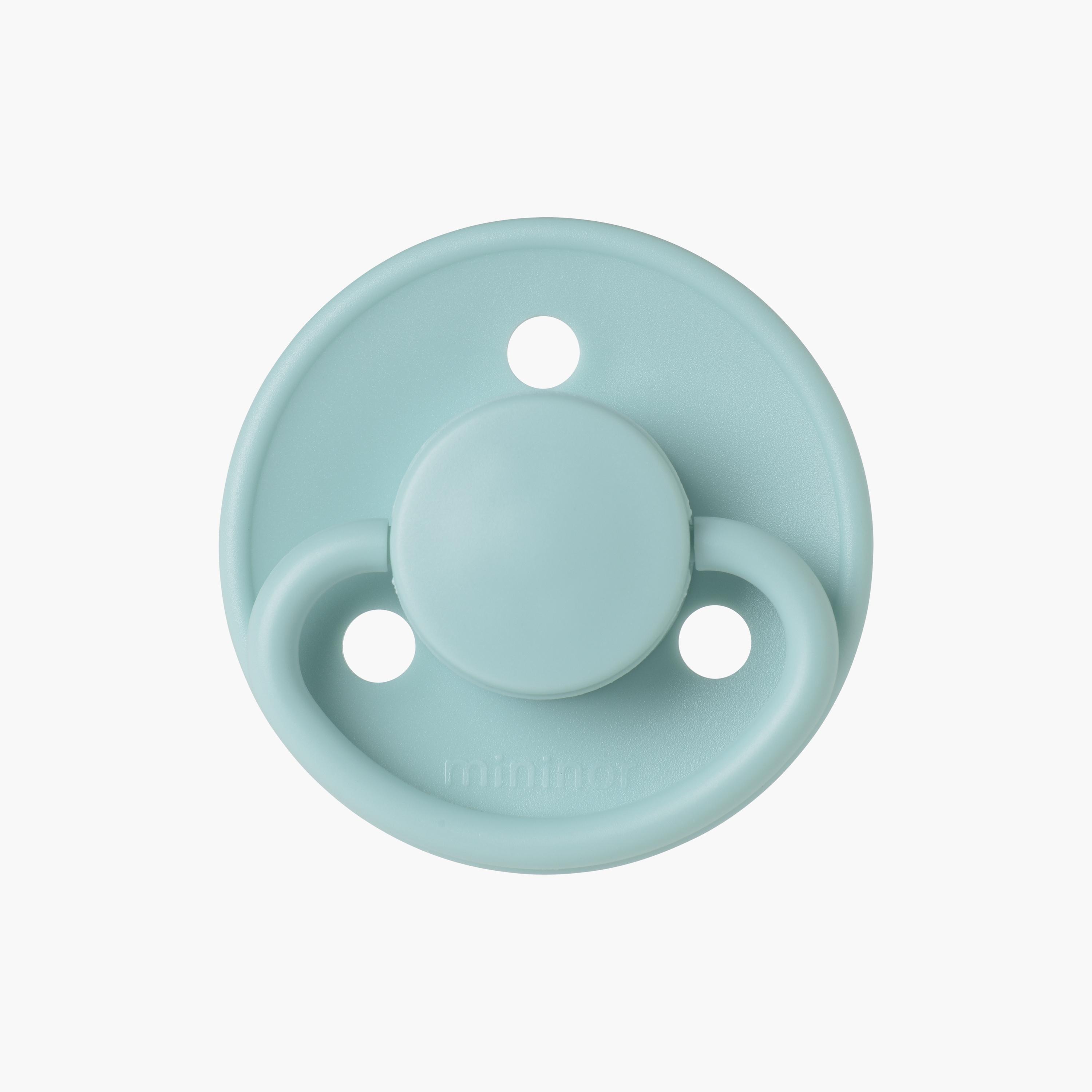 لهاية سيليكون دائرية من مينينور - 0 شهر-baby-feeding-pacifiers-image-2