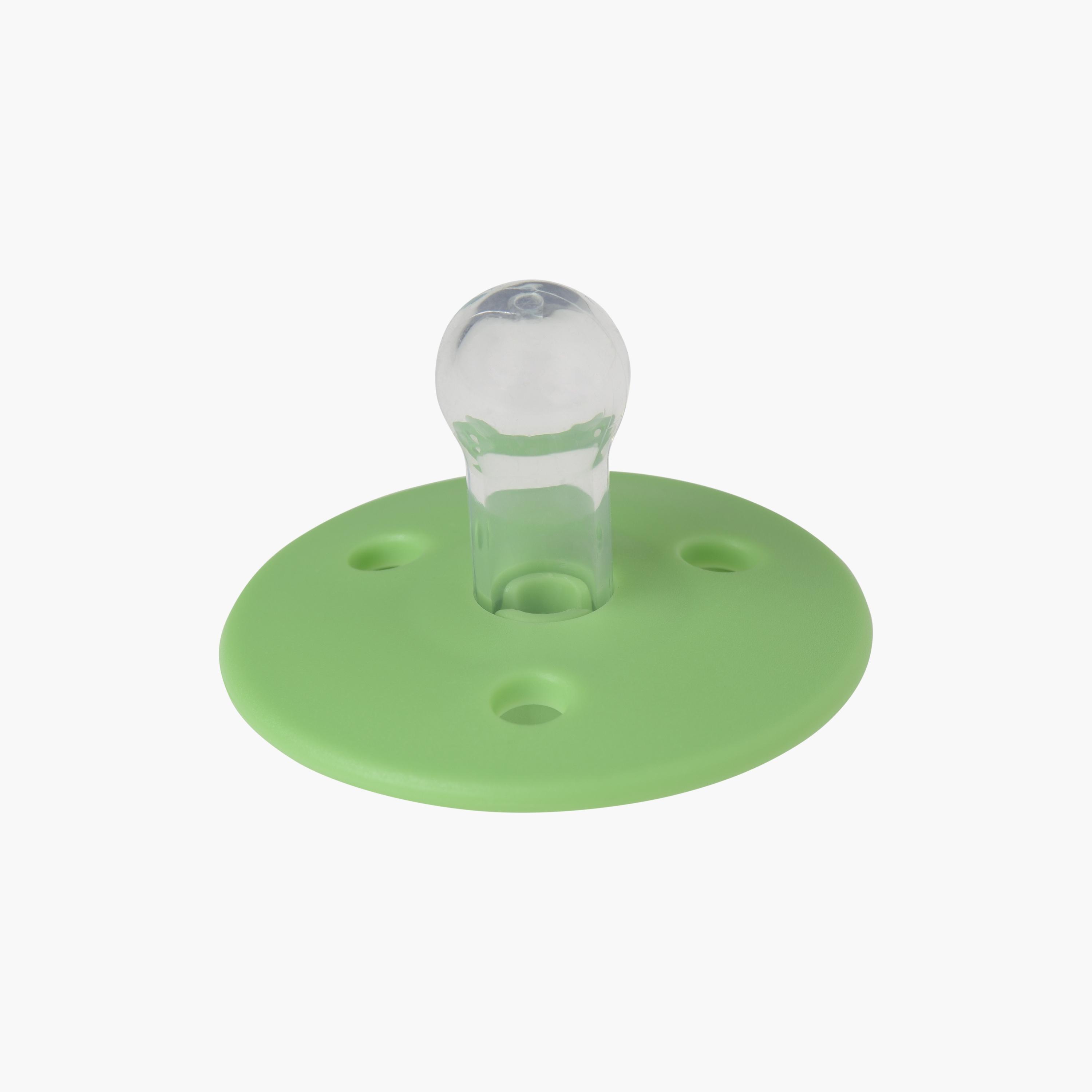 Mininor Rounded Silicone Pacifier - 0 Months-baby-feeding-pacifiers-image-1