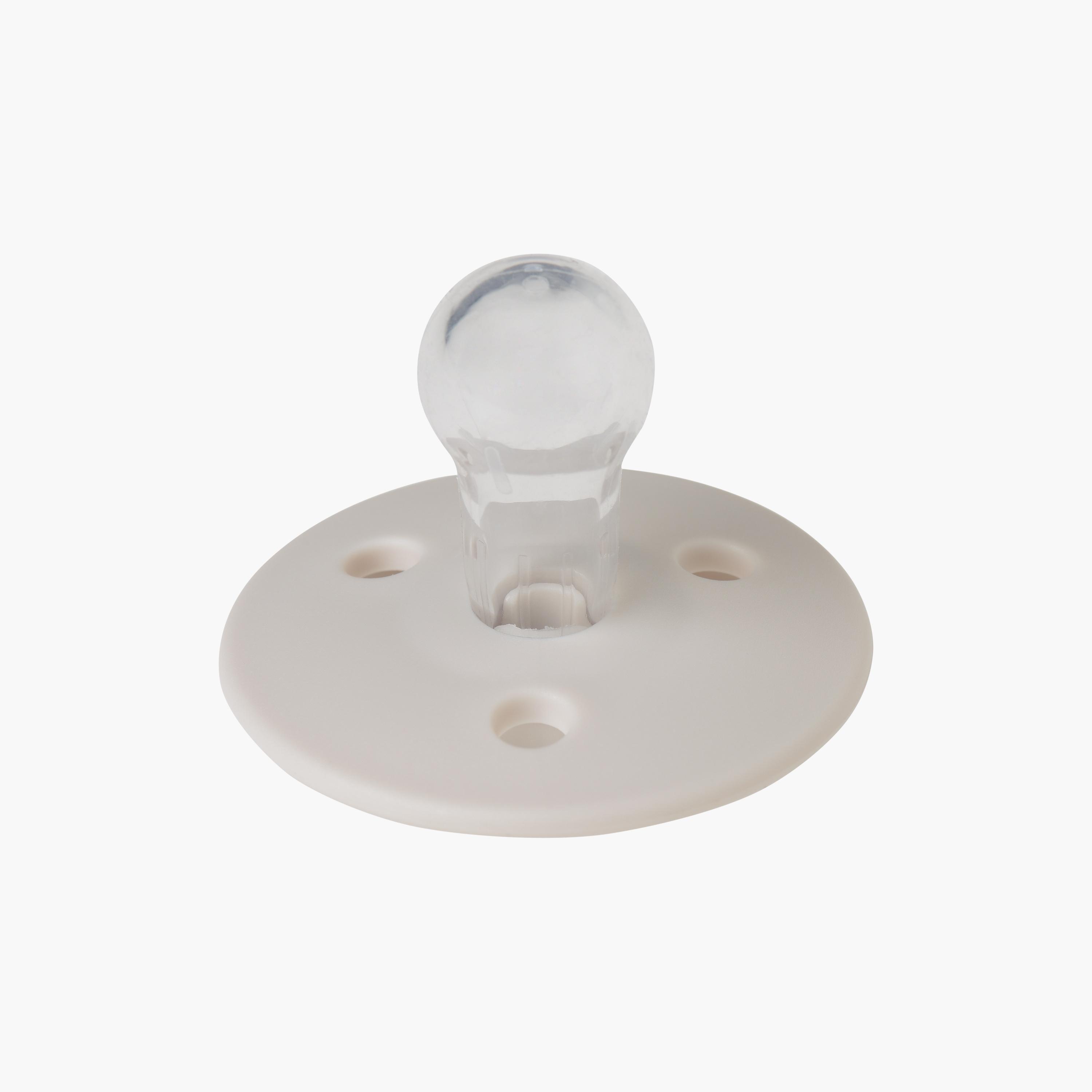 Mininor Rounded Silicone Pacifier - 6 Months-baby-feeding-pacifiers-image-1