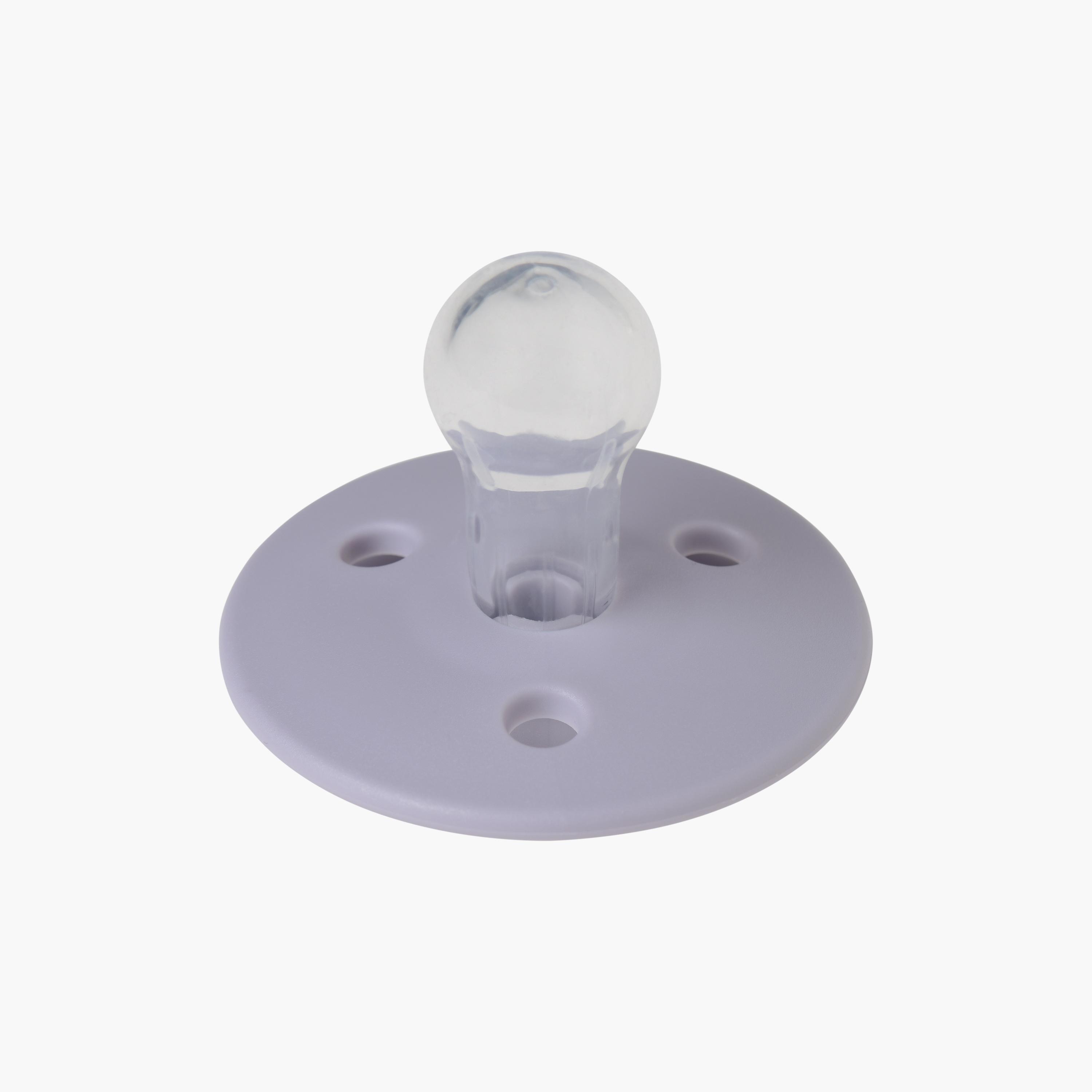 Mininor Rounded Silicone Pacifier - 6 Months-baby-feeding-pacifiers-image-1
