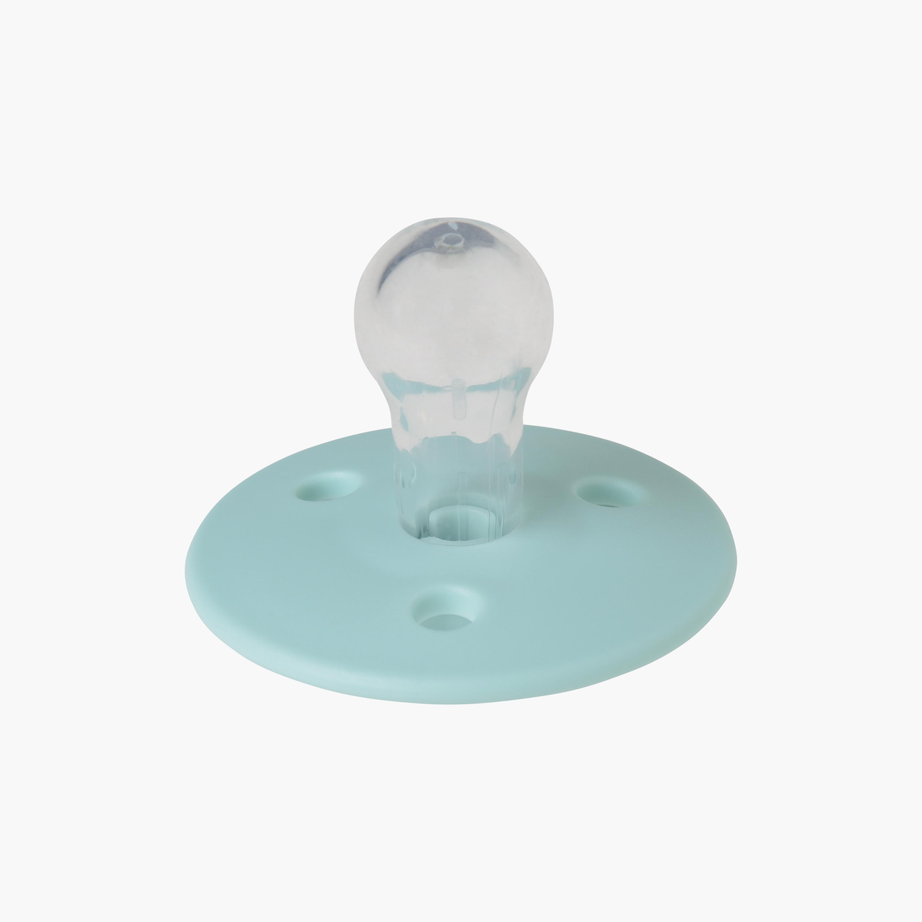 Mininor Rounded Silicone Pacifier - 6 Months-baby-feeding-pacifiers-image-1
