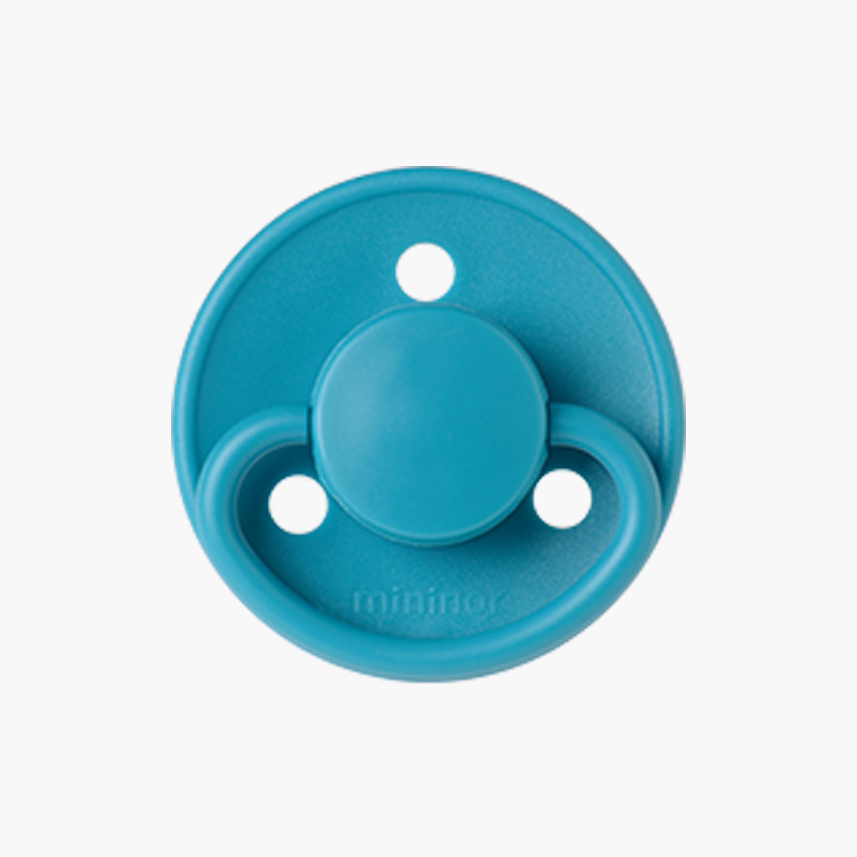 Mininor Rounded Silicone Pacifier - 6 Months-baby-feeding-pacifiers-image-2