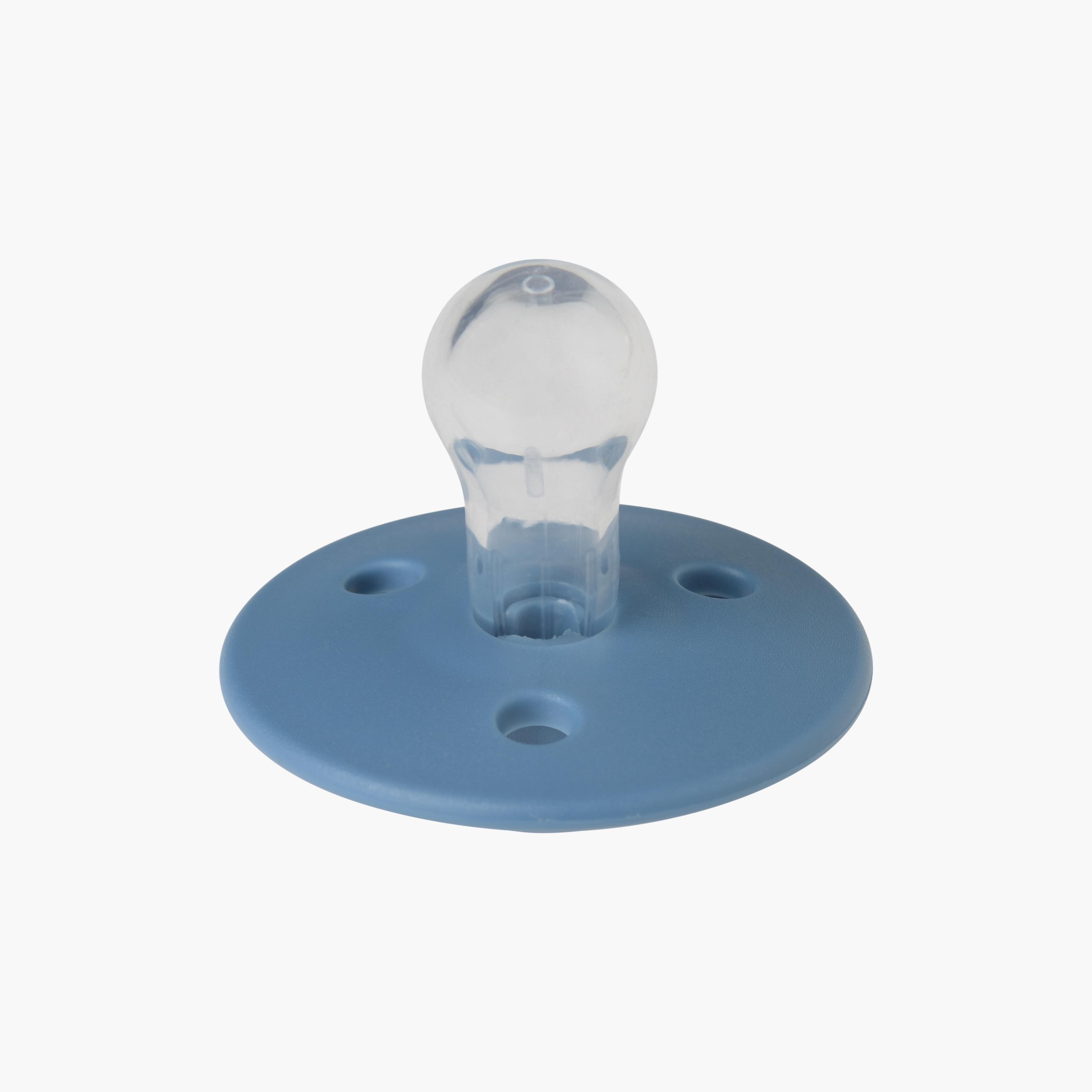 Mininor Rounded Silicone Pacifier - 6 Months-baby-feeding-pacifiers-image-1