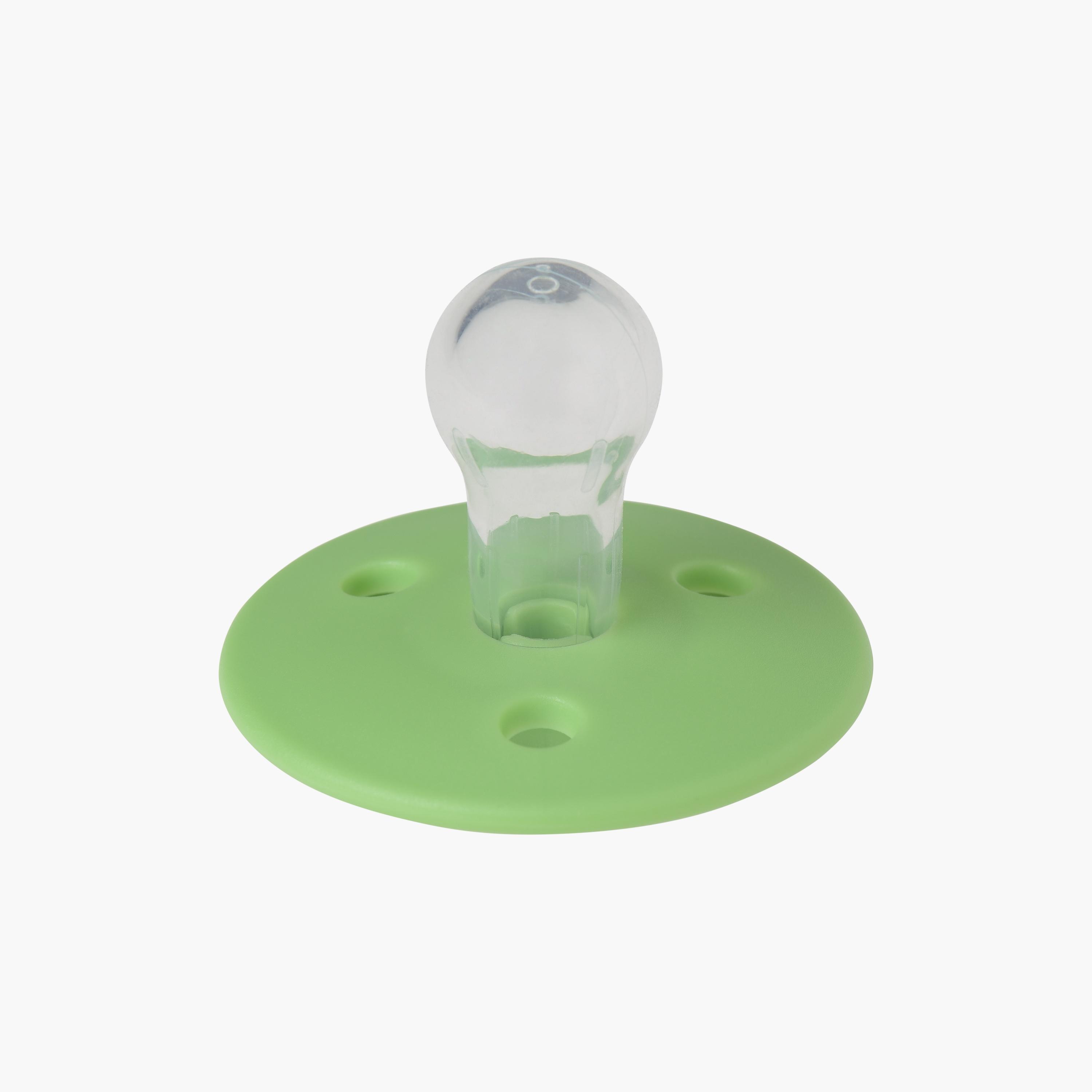 Mininor Rounded Silicone Pacifier - 6 Months-baby-feeding-pacifiers-image-1
