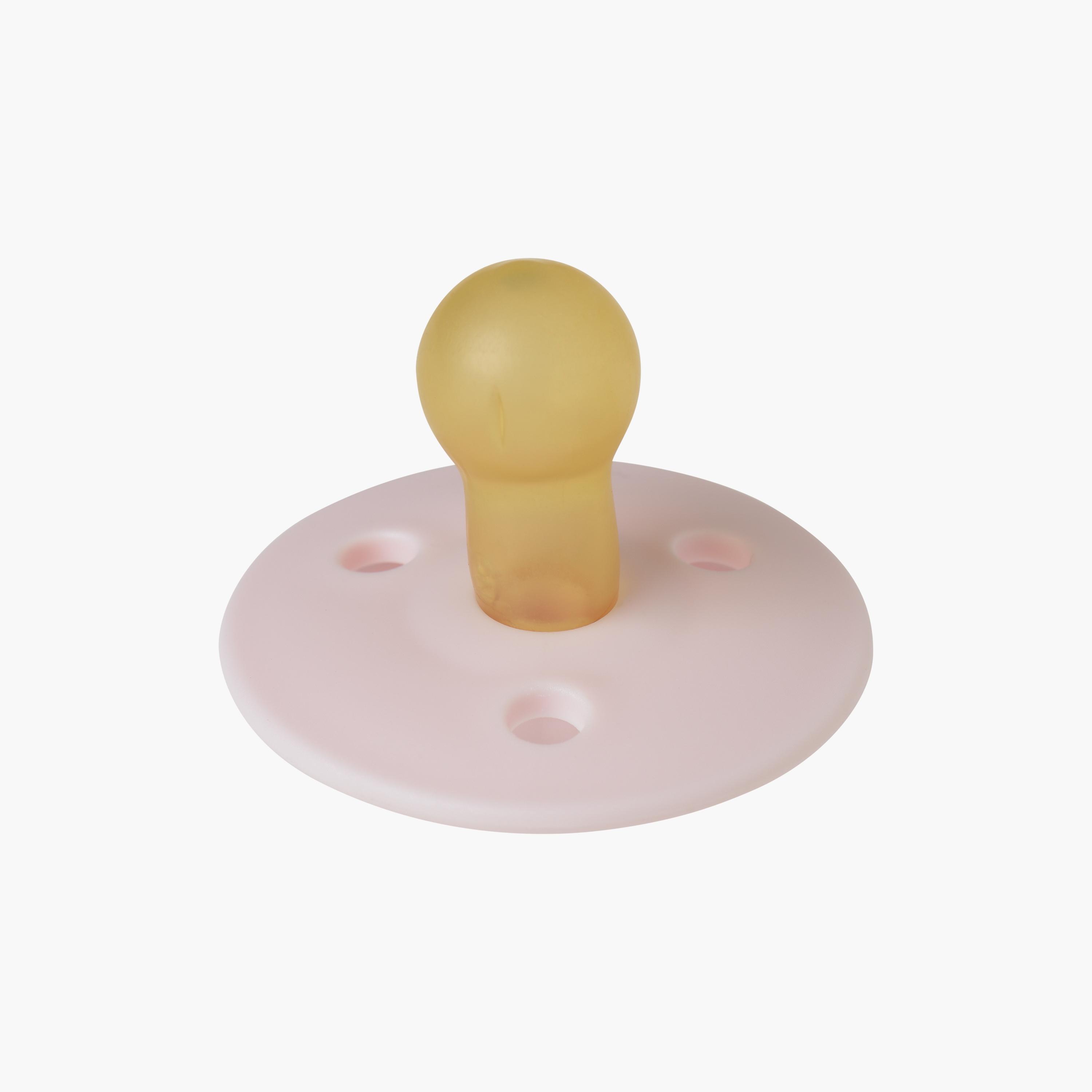 Mininor Rounded Latex Pacifier - 0 Months-baby-feeding-pacifiers-image-1