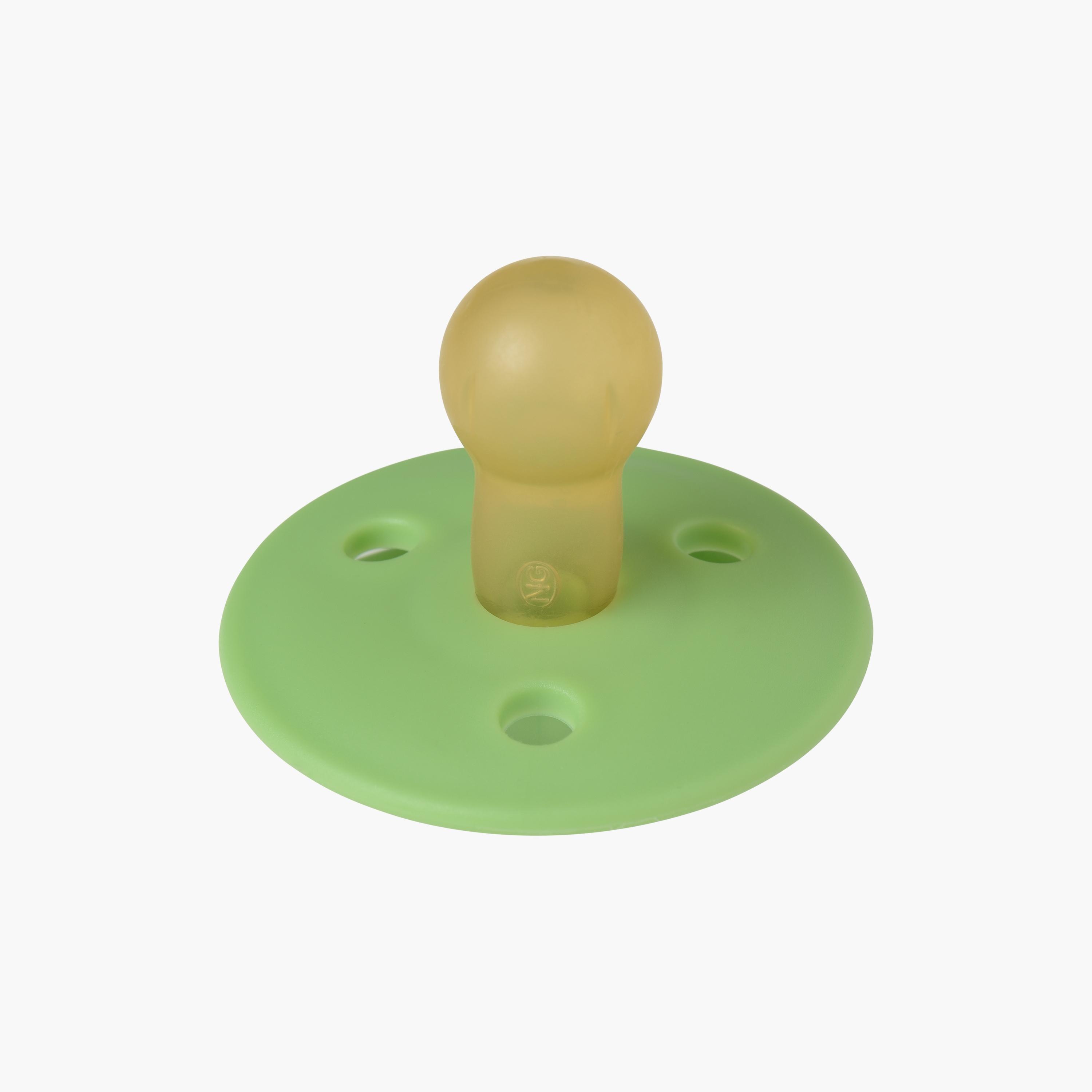 Mininor Rounded Latex Pacifier - 0 Months-baby-feeding-pacifiers-image-1
