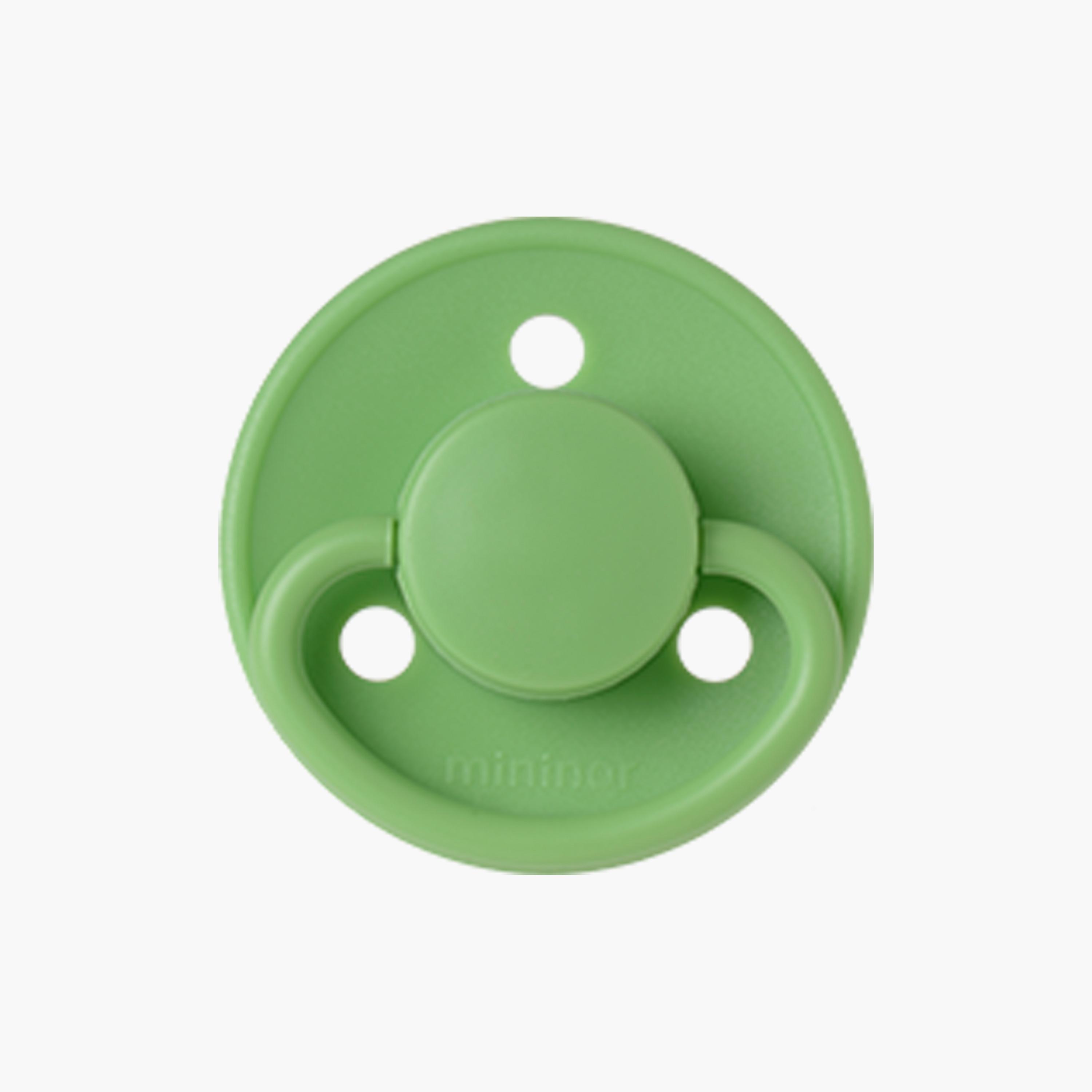 Mininor Rounded Latex Pacifier - 0 Months-baby-feeding-pacifiers-image-2