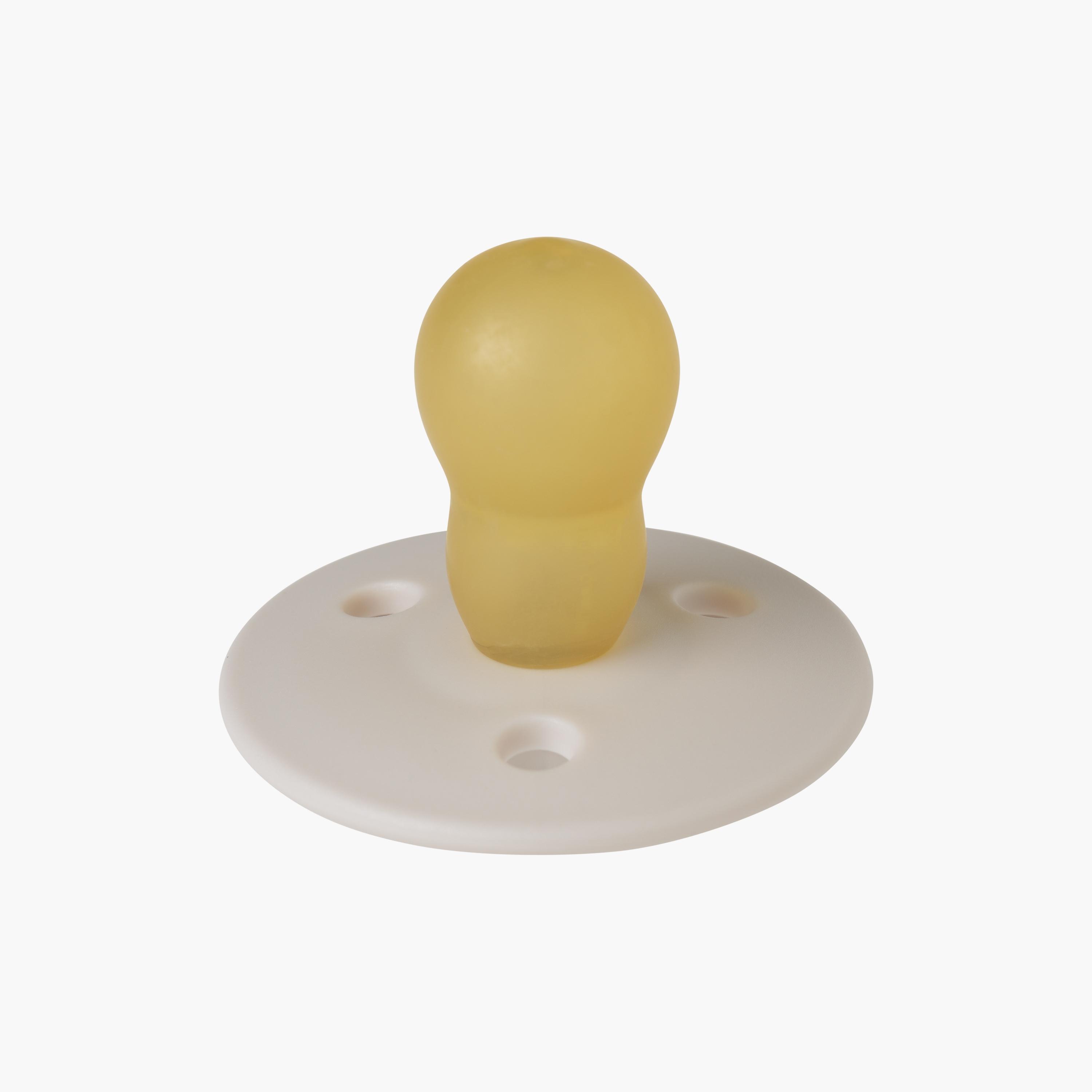 Mininor Rounded Latex Pacifier - 6 Months-baby-feeding-pacifiers-image-1
