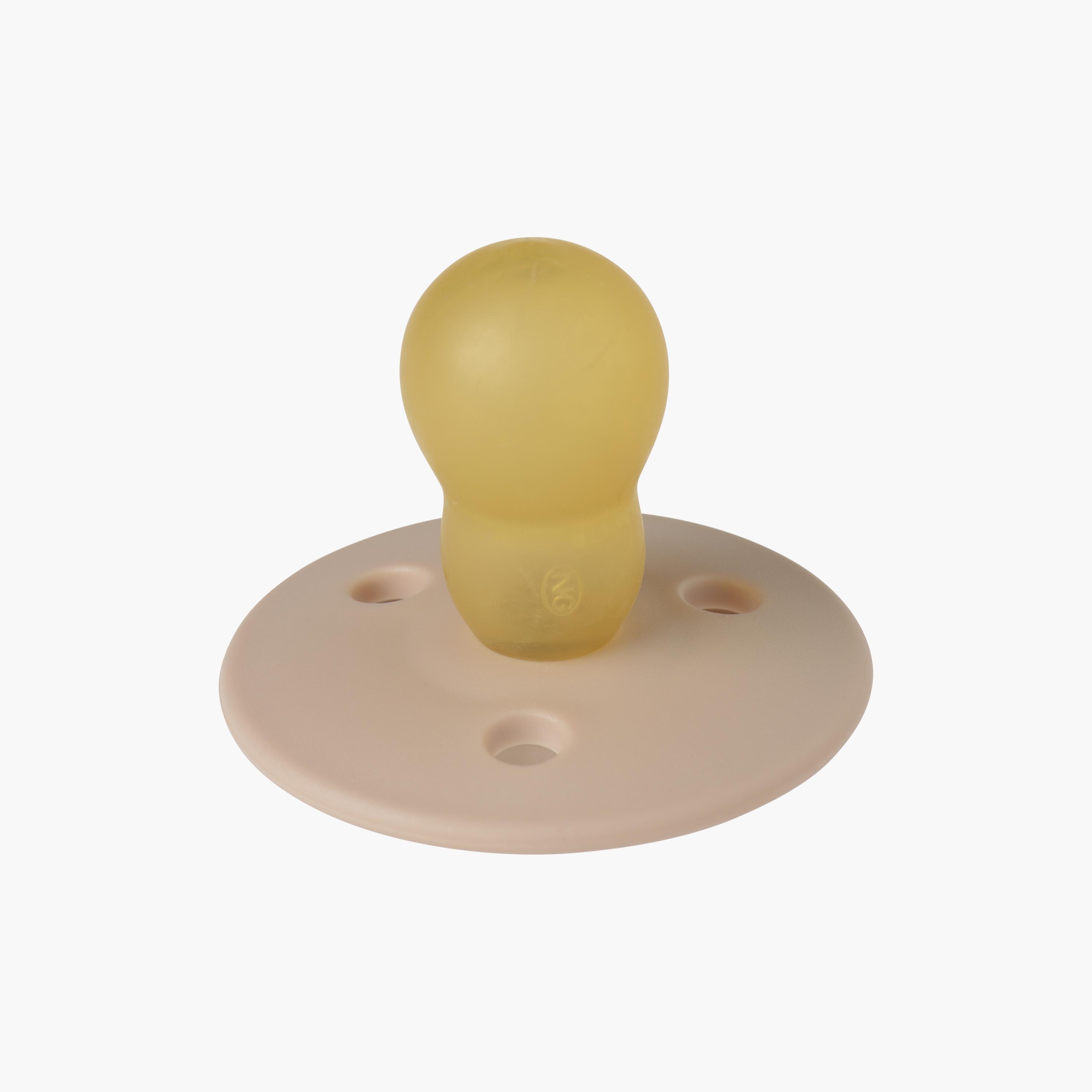 Mininor Rounded Latex Pacifier - 6 Months-baby-feeding-pacifiers-image-1