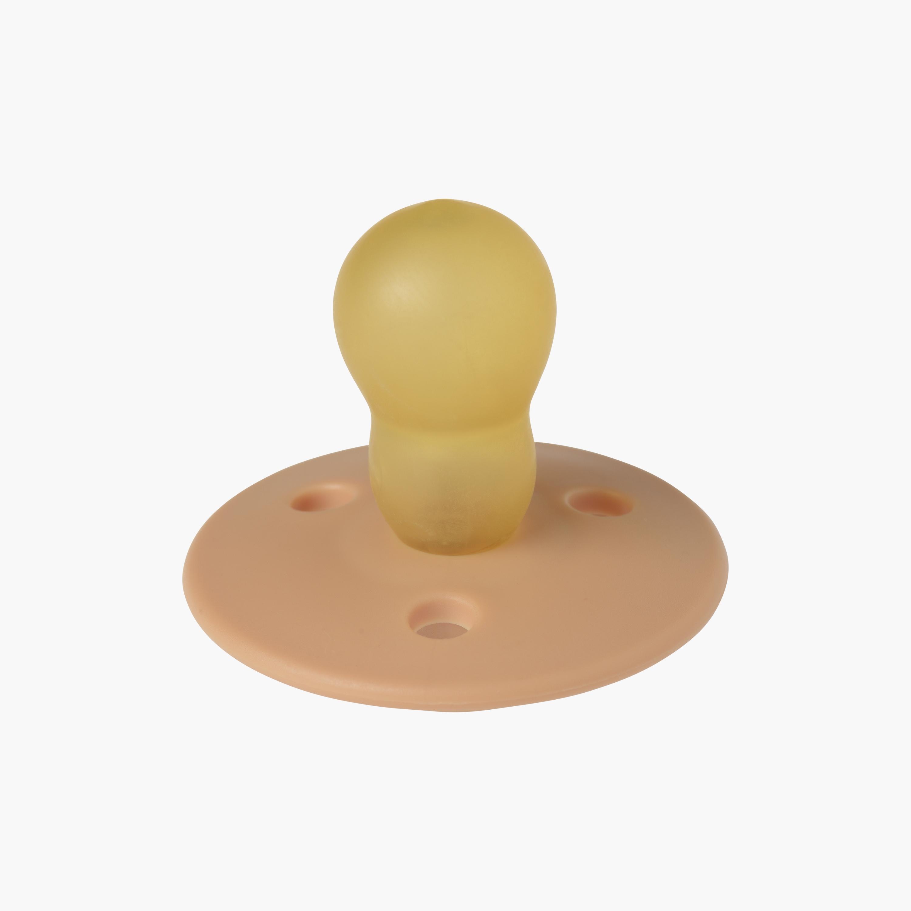 Mininor Rounded Latex Pacifier - 6 Months-baby-feeding-pacifiers-image-1