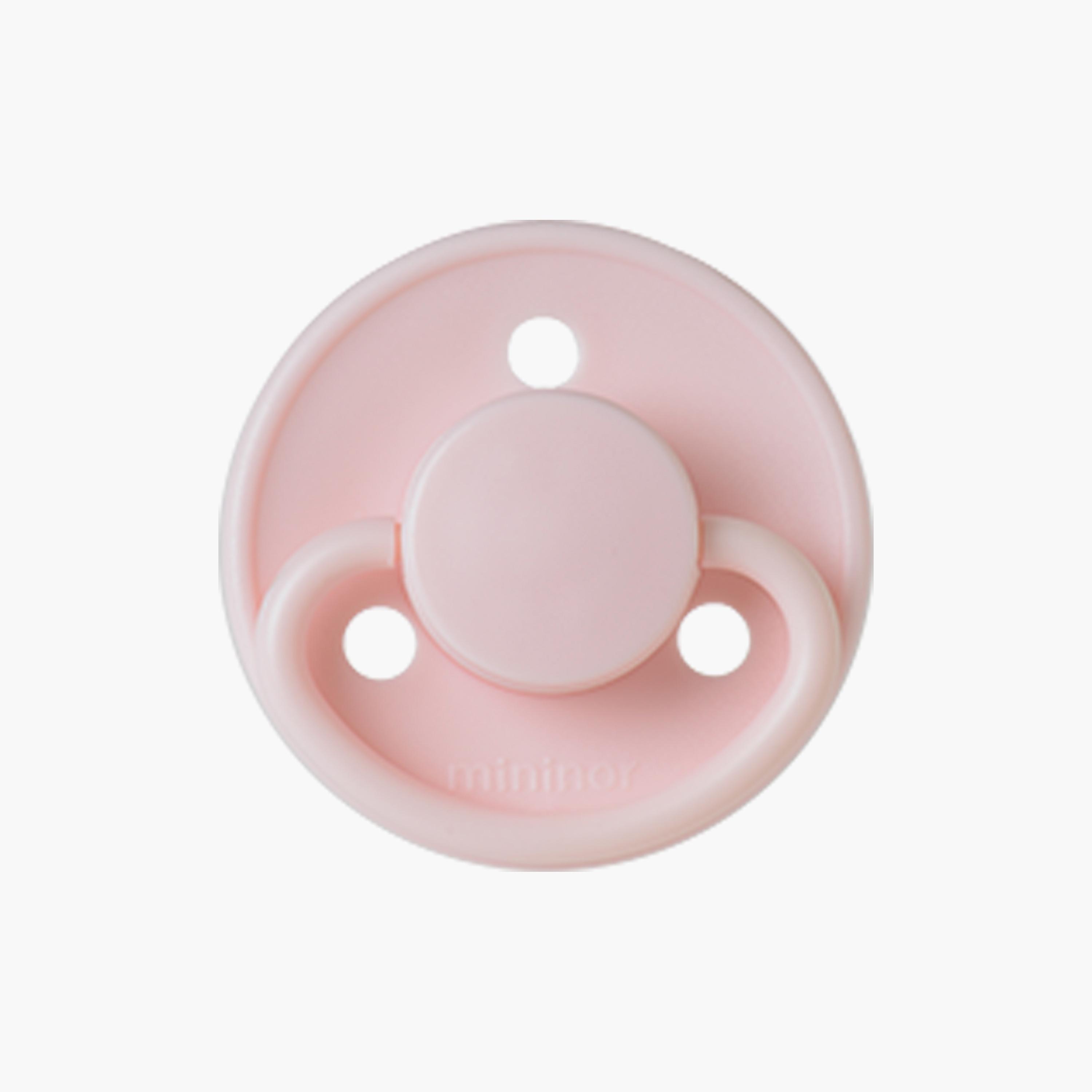 Mininor Rounded Latex Pacifier - 6 Months-baby-feeding-pacifiers-image-2