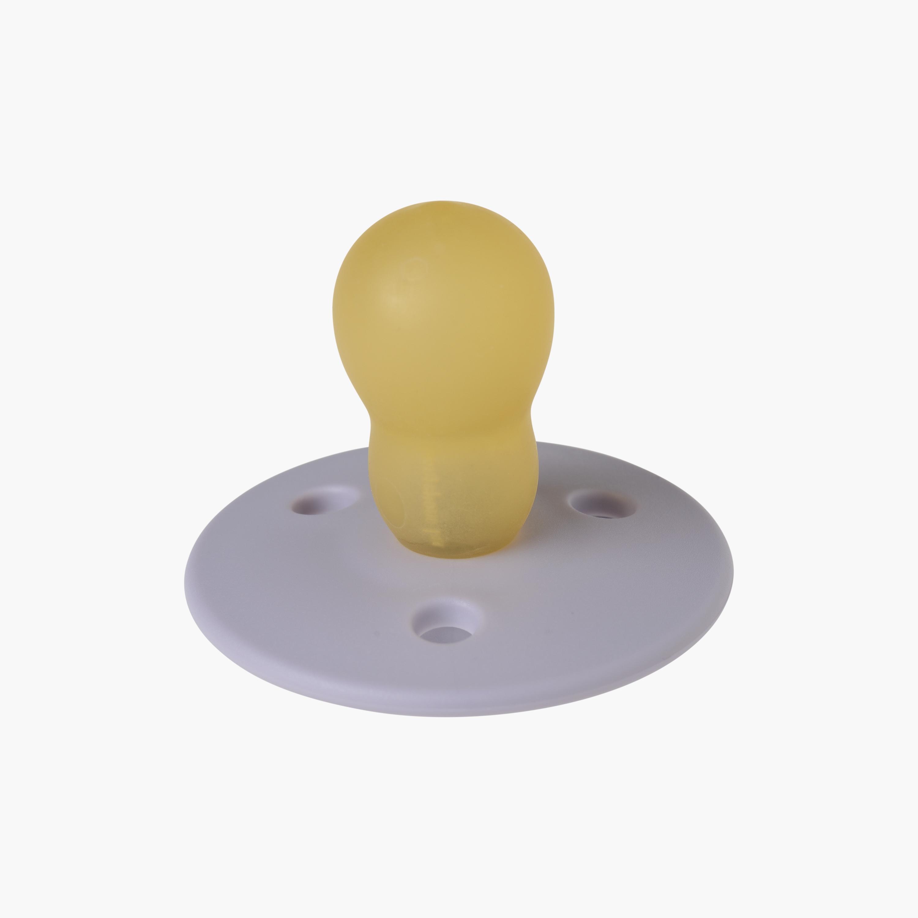 Mininor Rounded Latex Pacifier - 6 Months-baby-feeding-pacifiers-image-1