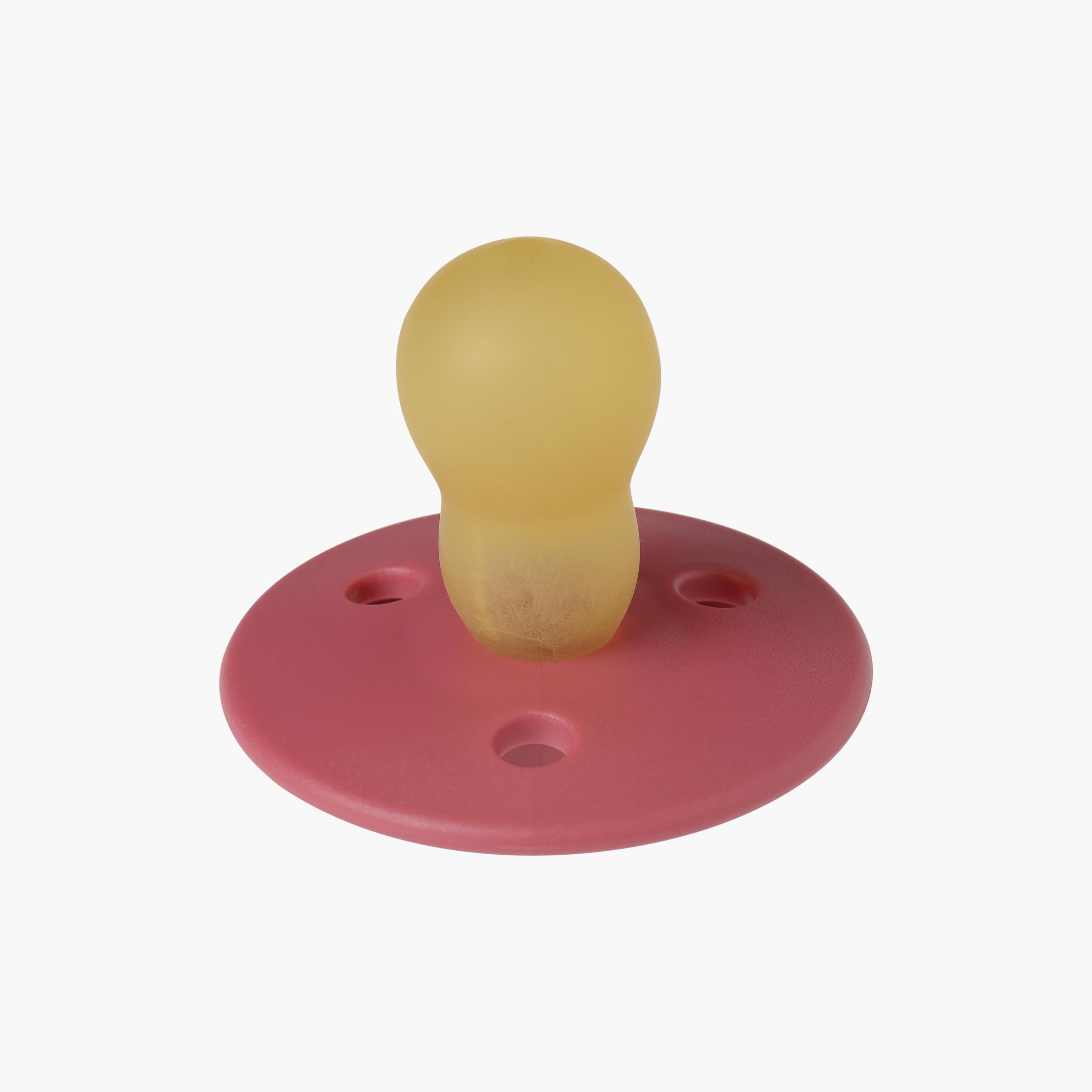Mininor Rounded Latex Pacifier - 6 Months-baby-feeding-pacifiers-image-1
